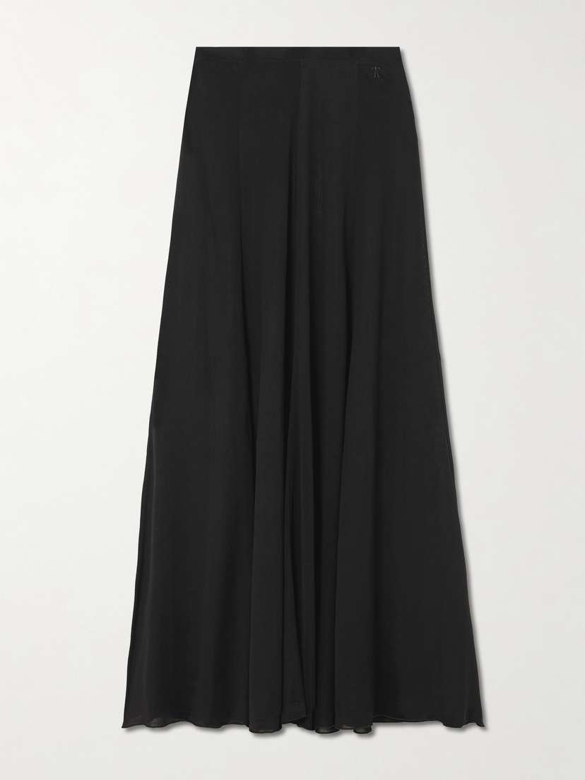 The Park Olivia Flowy Lyocell Maxi Skirt