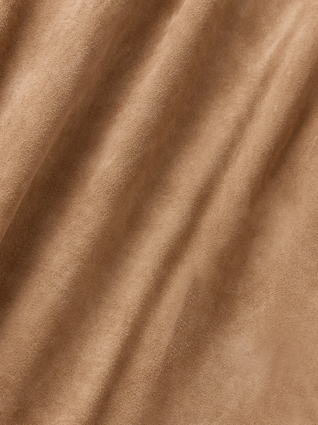 Arma Jina Paneled Suede Shorts In Brown