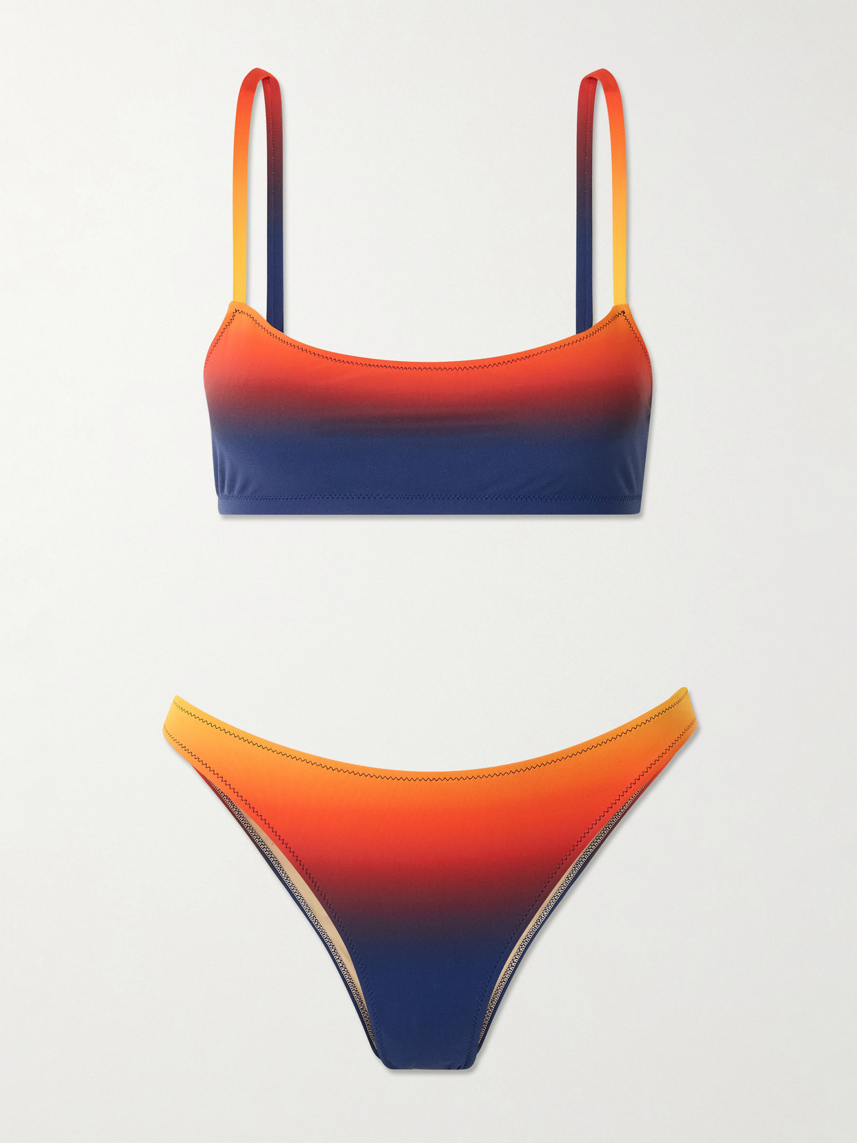Lido Undici Dégradé Bikini In Blue