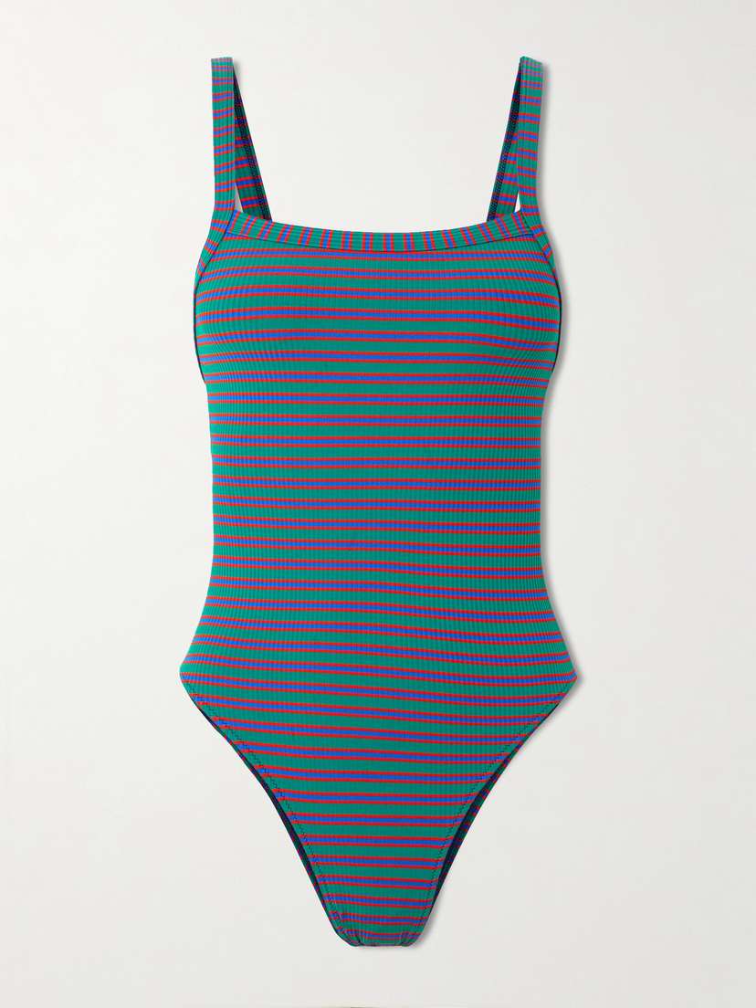 Lido Trentanove Striped Ribbed Swimsuit