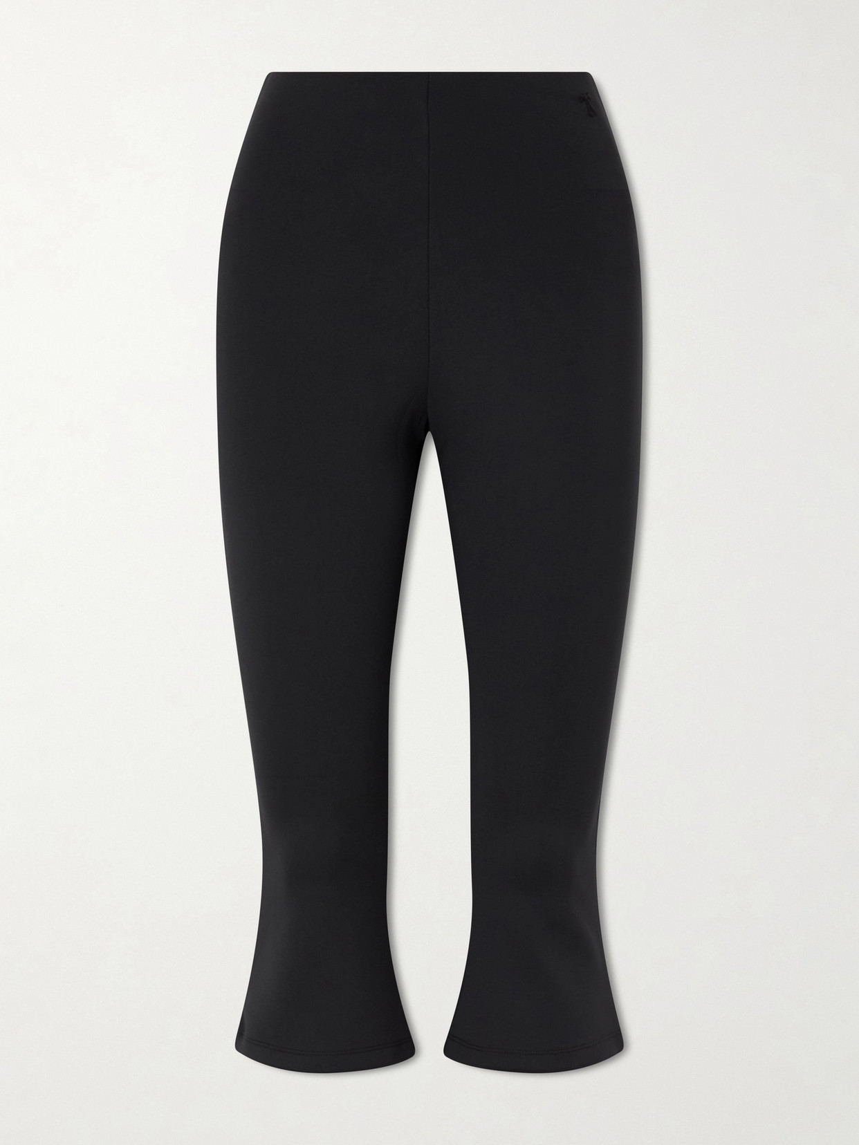 The Park Allison Capri Scuba Pants In Black