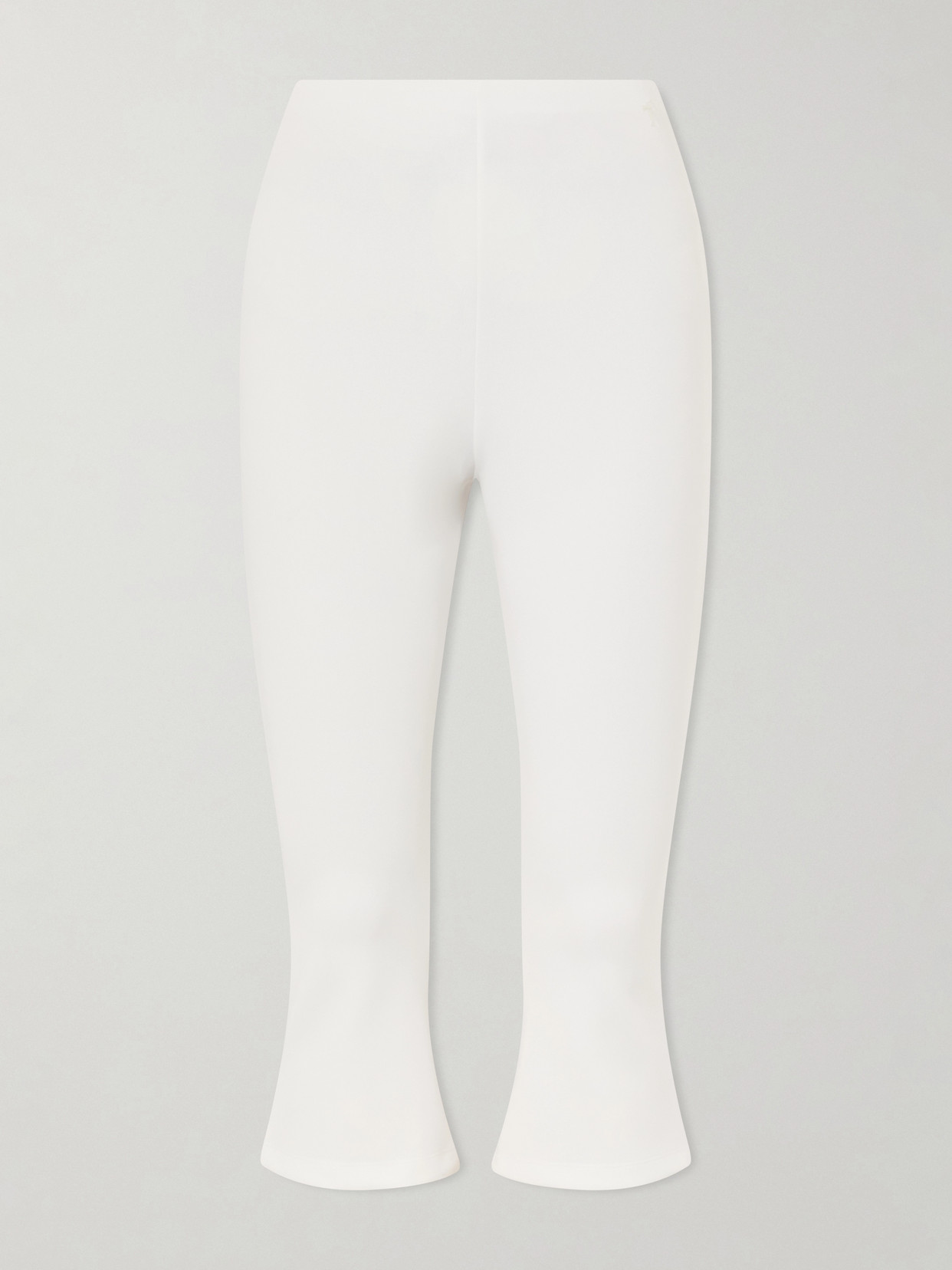 The Park Allison Capri Scuba Pants In White