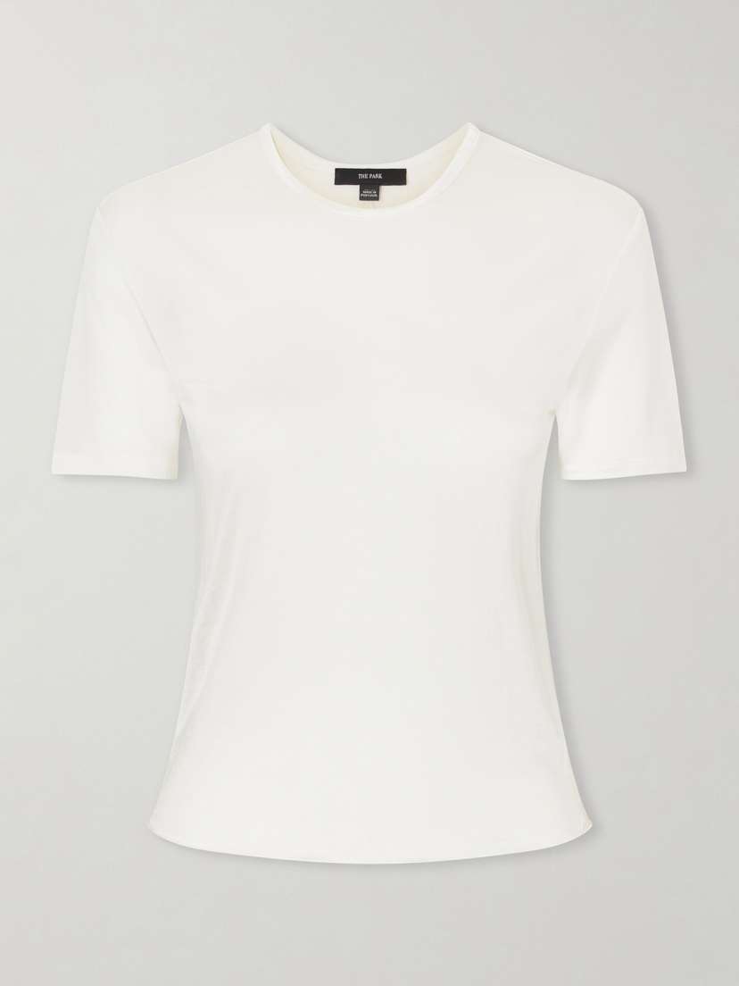 The Park Luna Semi-sheer Lyocell T-shirt