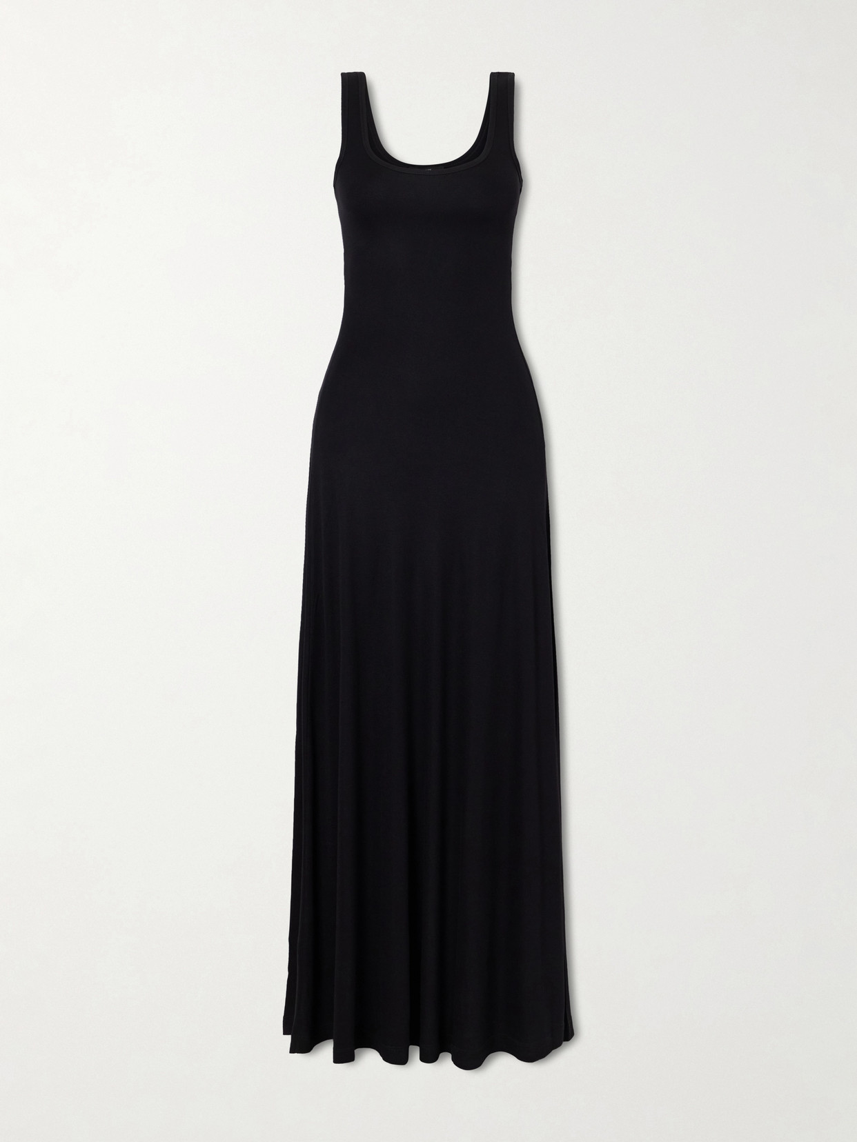 The Park Annie Jersey Maxi Dress In Black