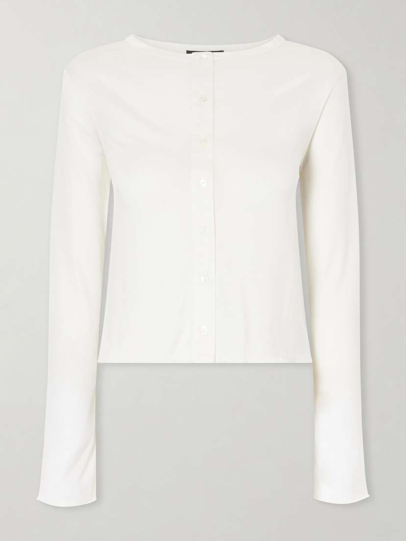 The Park Hazel Semi-sheer Lyocell Cardigan
