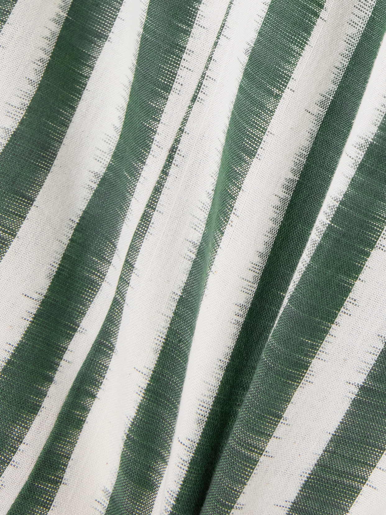 Ylena Ikat Striped Cotton Shirt