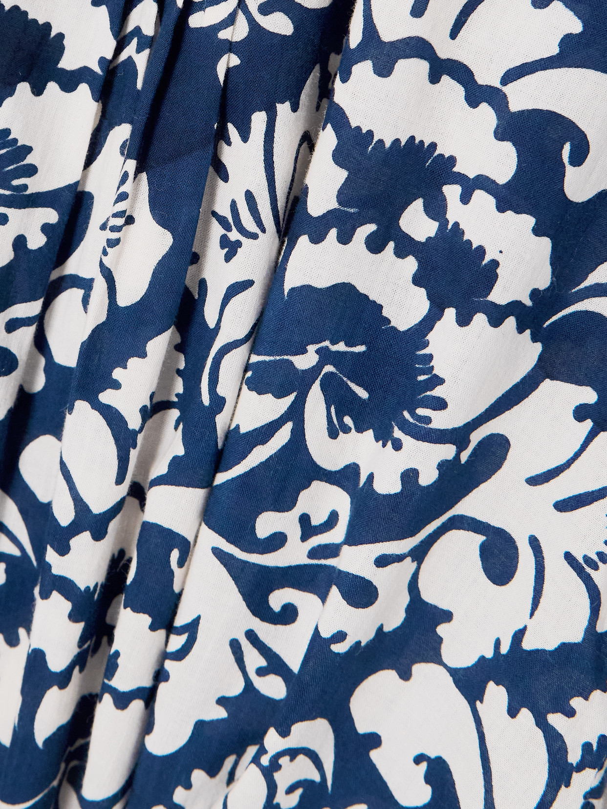 Chiara Floral-Print Cotton Blouse