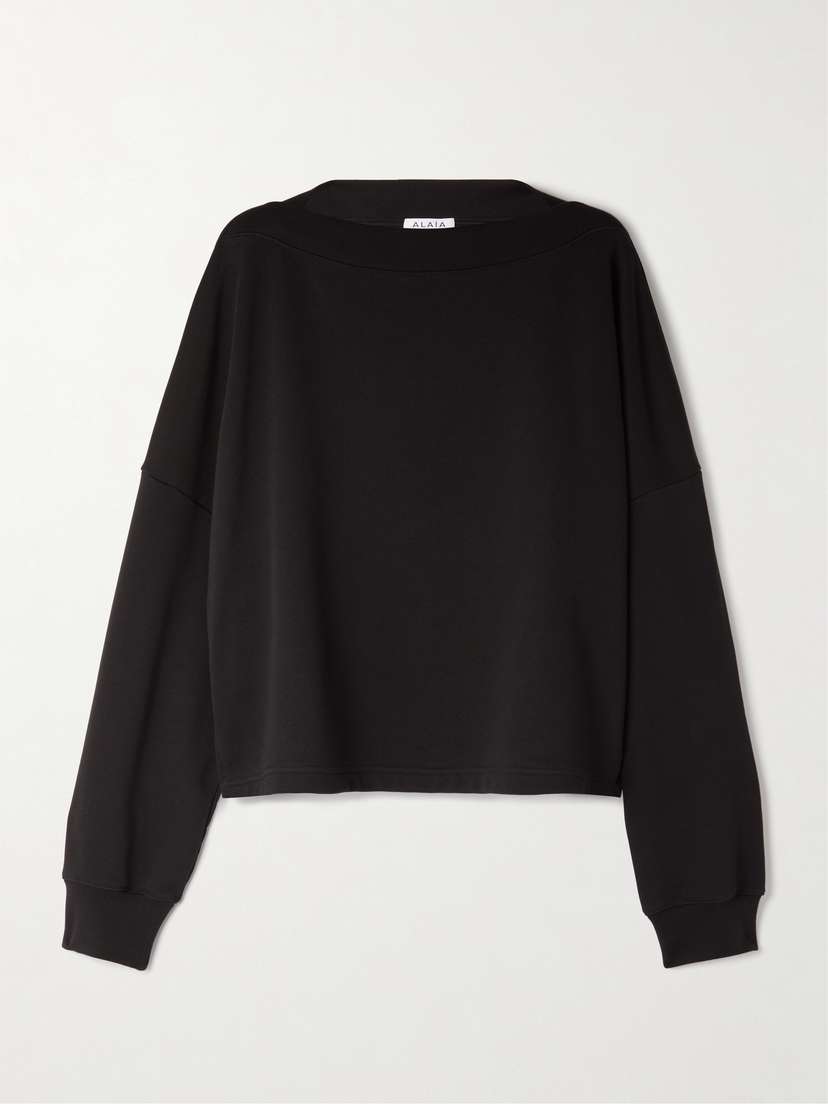 Alaïa Oversized Cotton-jersey Sweatshirt