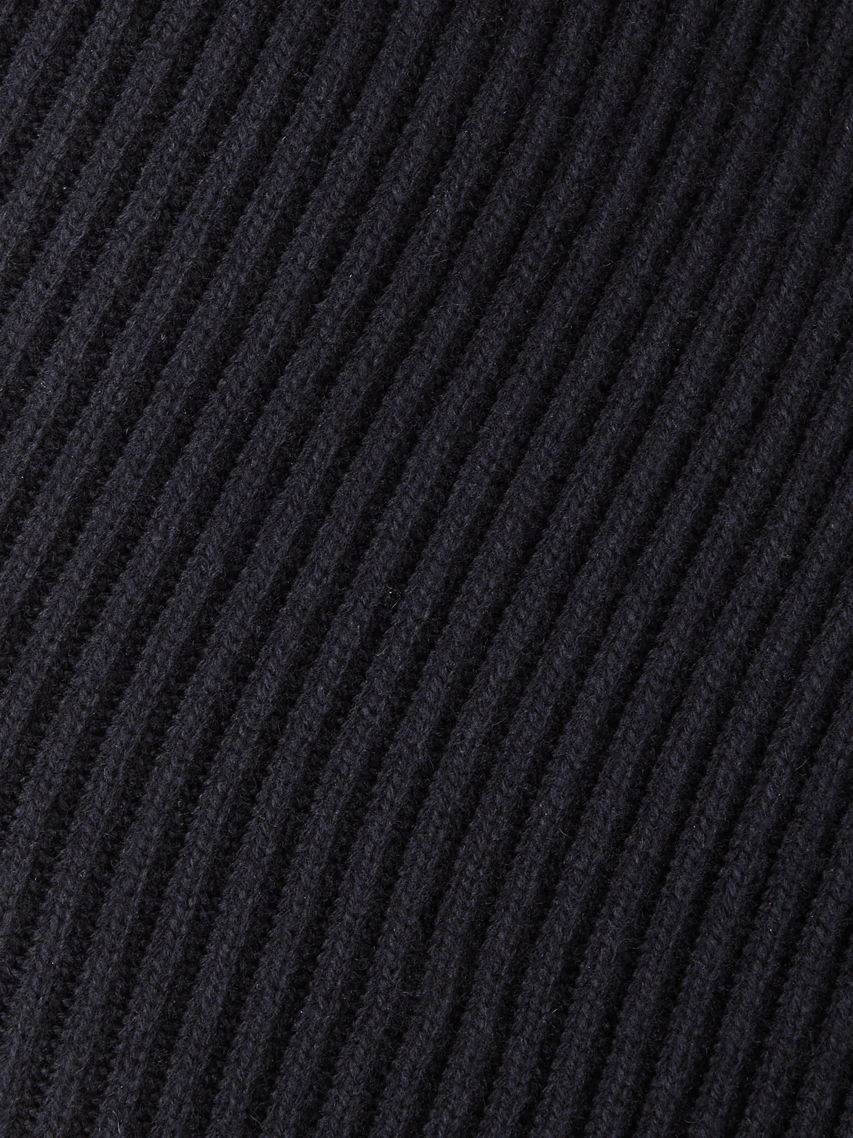 Alaïa - Asymmetric Ribbed Wool And Cashmere-Blend Skirt