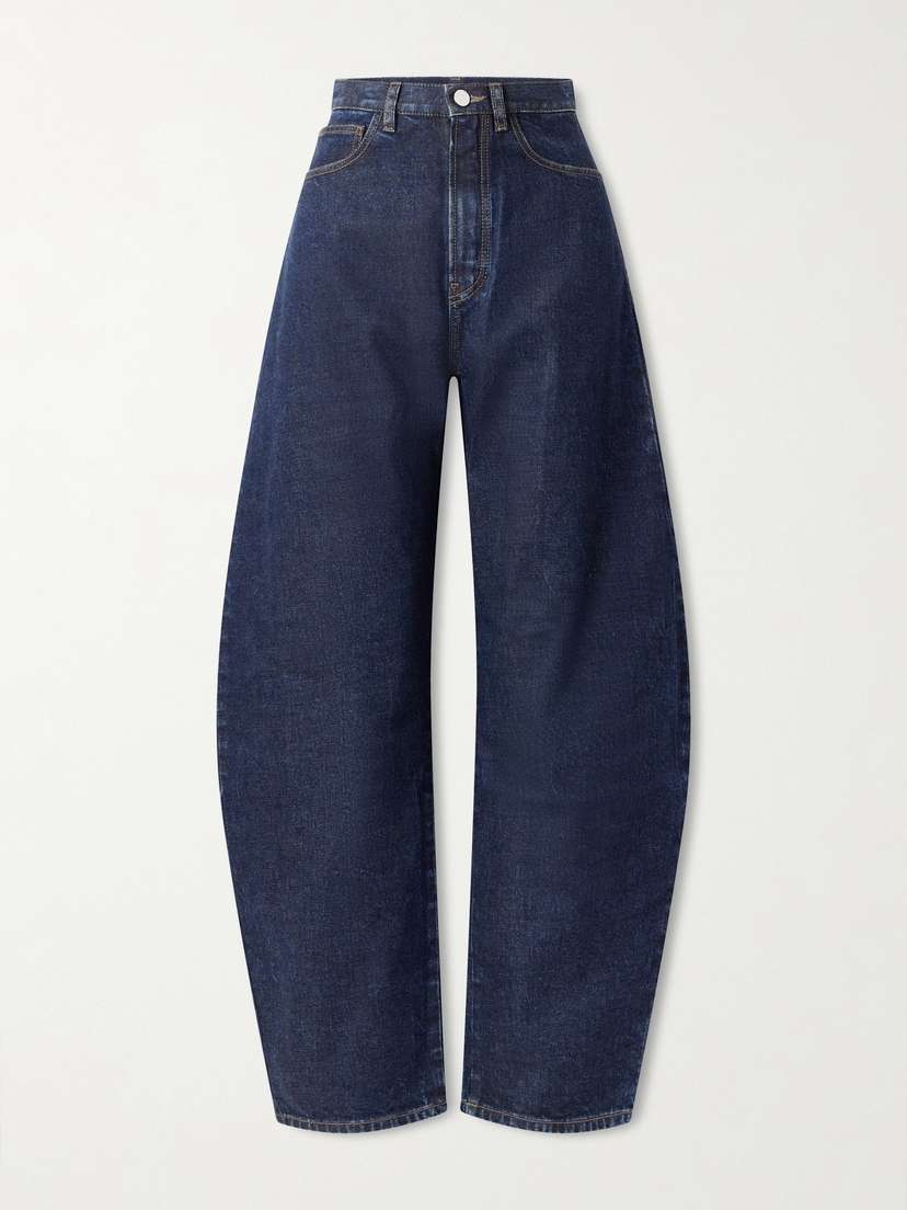 Alaïa High-rise Barrel-leg Jeans