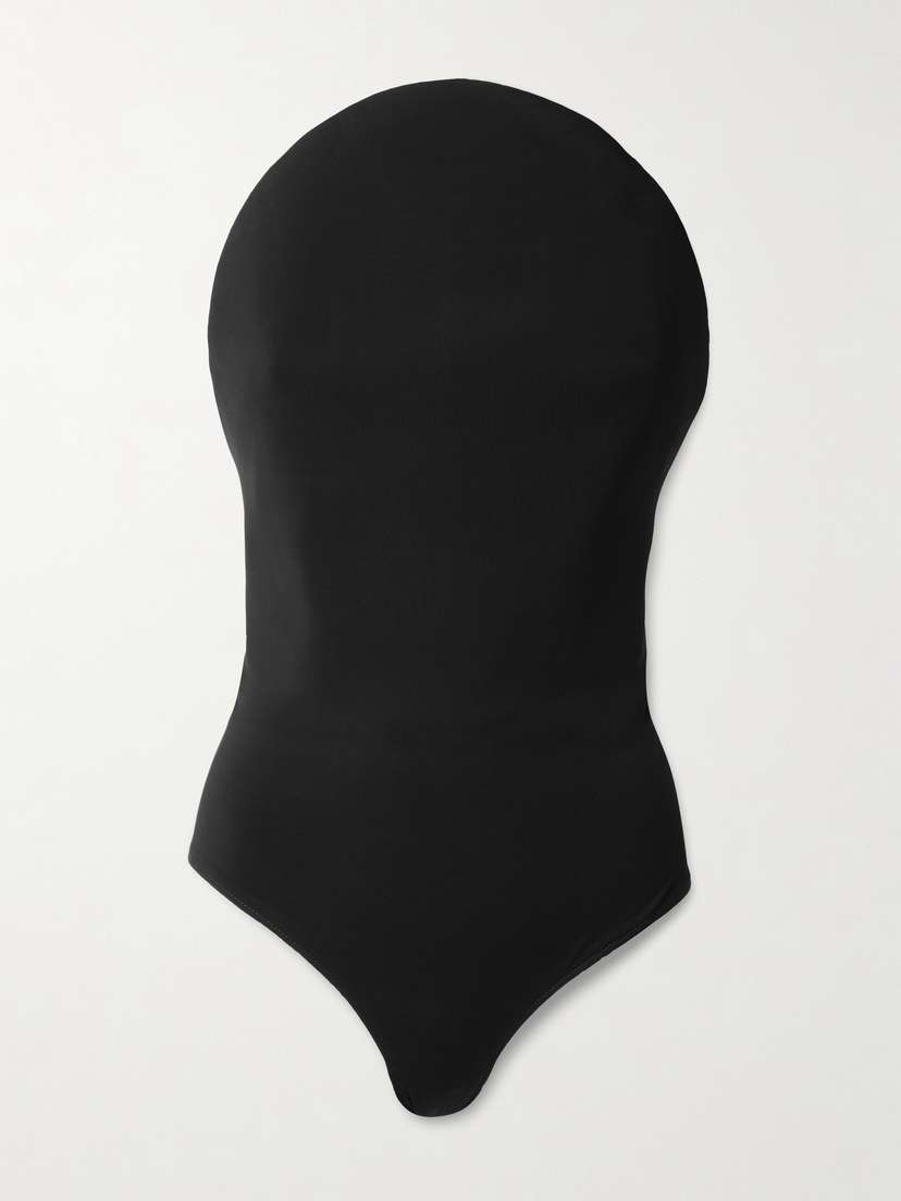 Alaïa Strapless Jersey Bodysuit