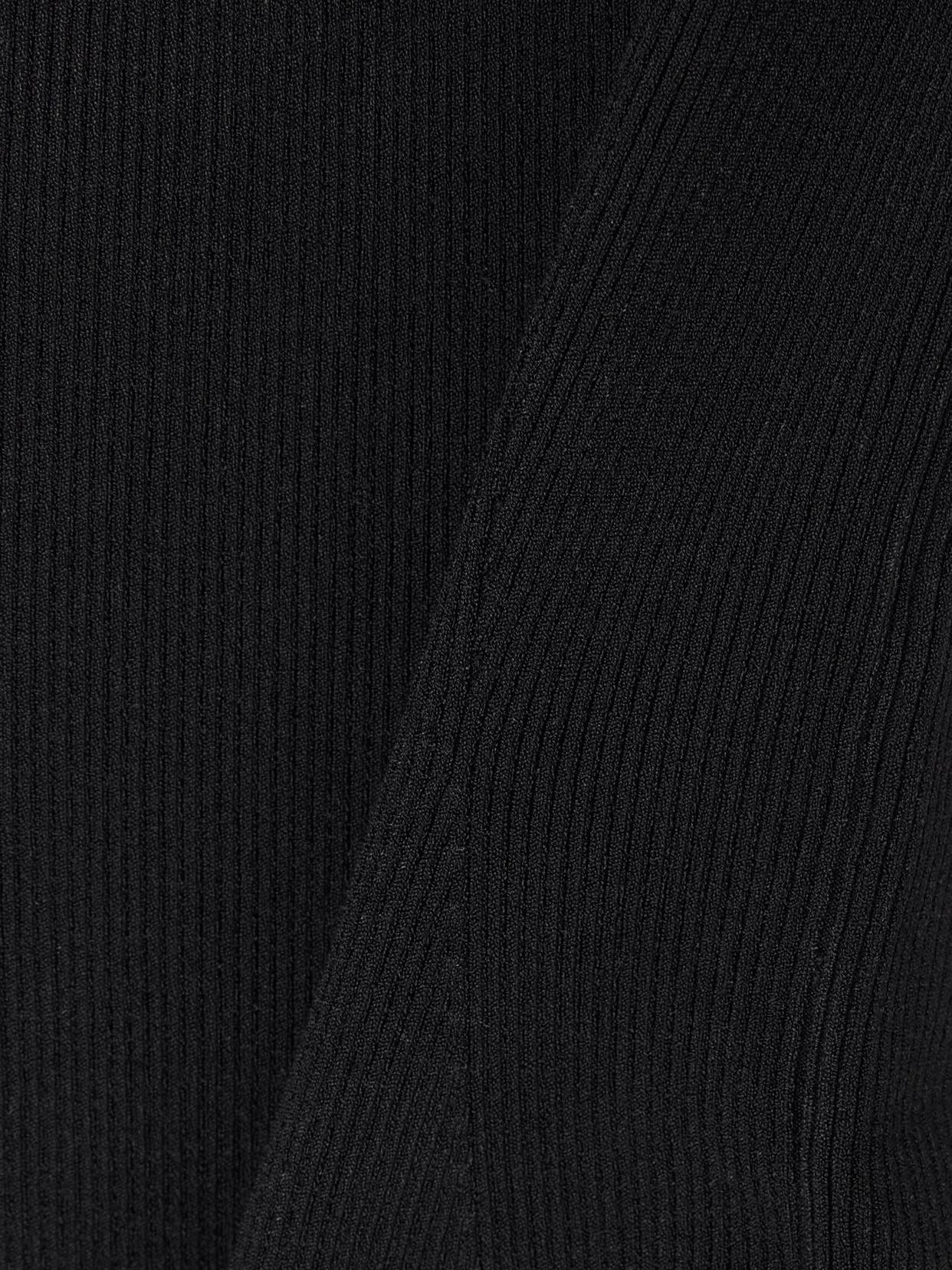 Alaïa Ribbed Jersey Bodysuit In Black