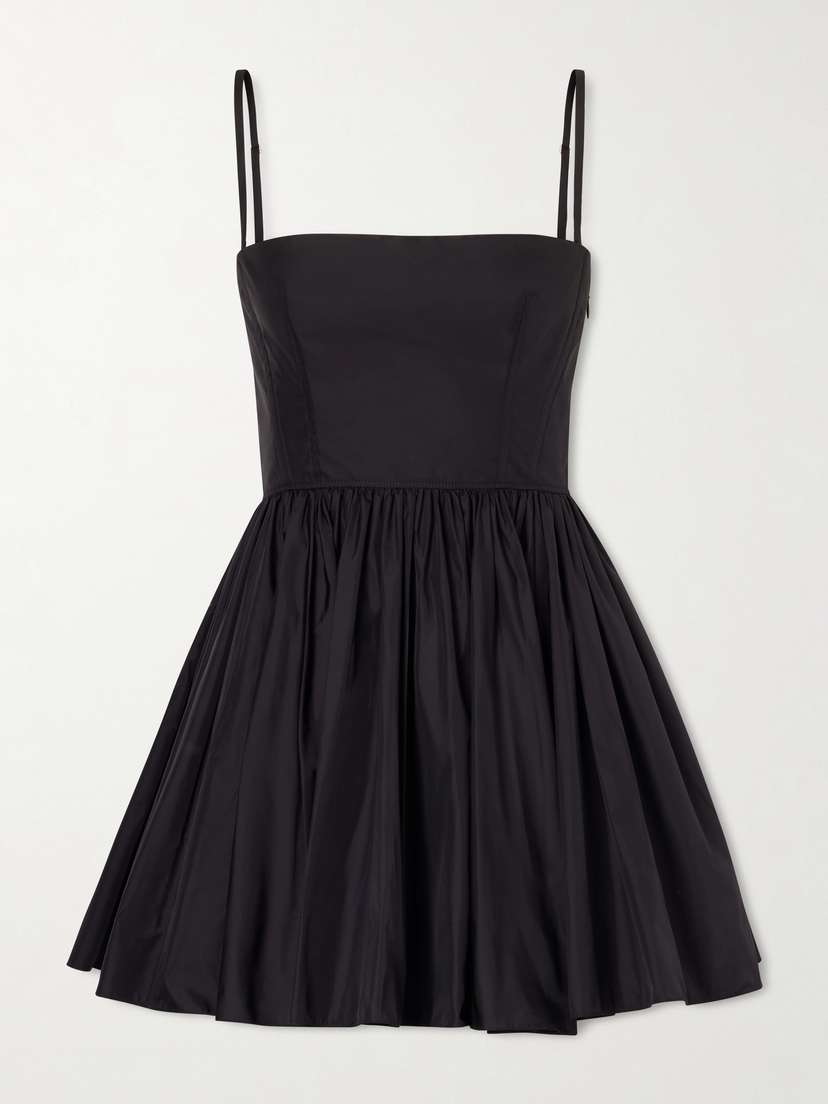 Alaïa Taffeta Bustier Mini Dress
