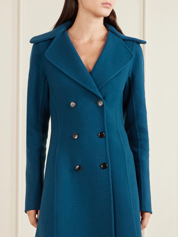 Alaïa Double-breasted wool coat