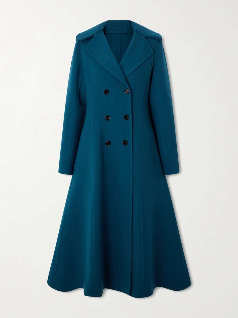 Alaïa Double-breasted Wool Coat