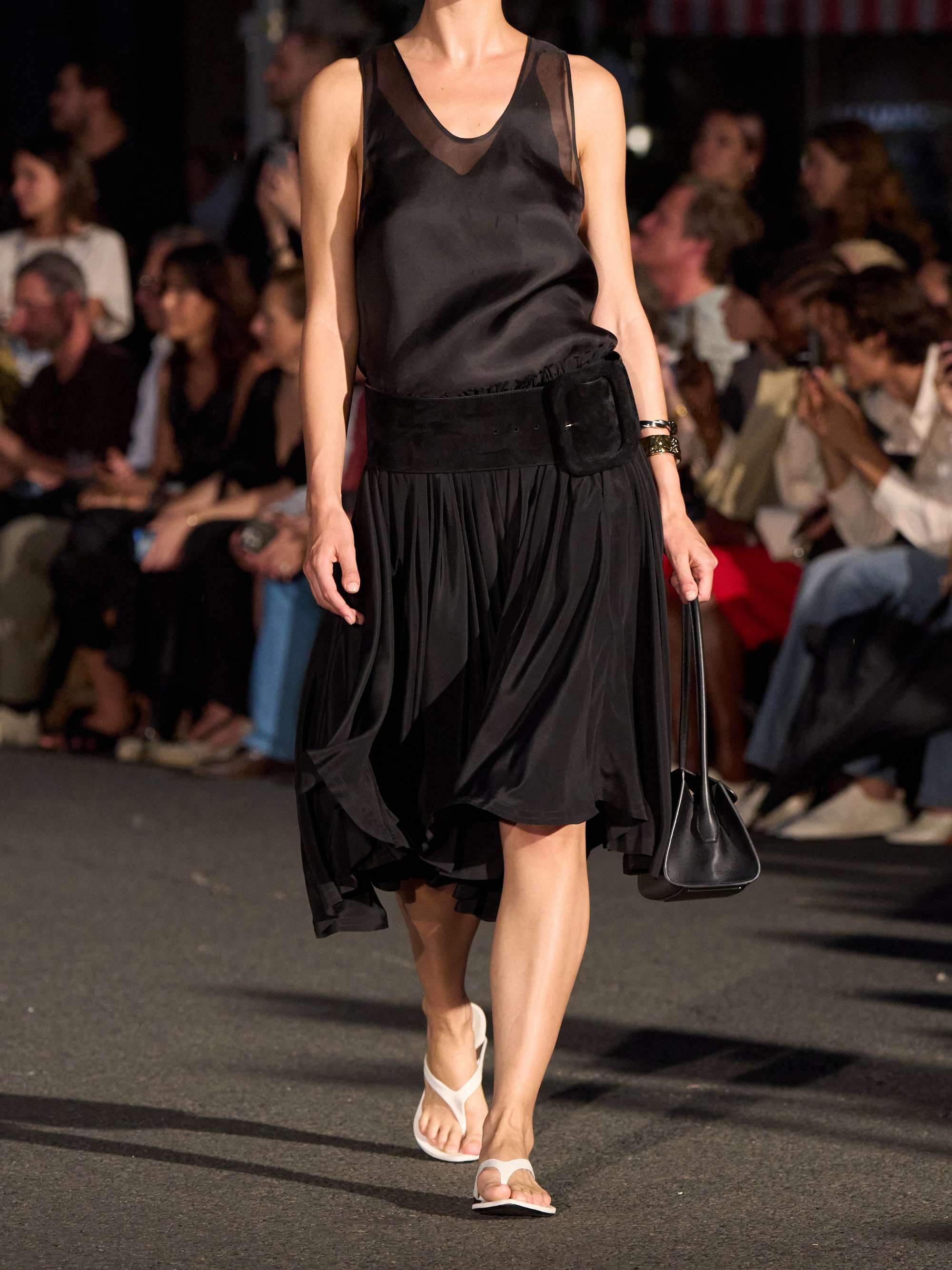 AMI PARIS Silk-organza top | NET-A-PORTER