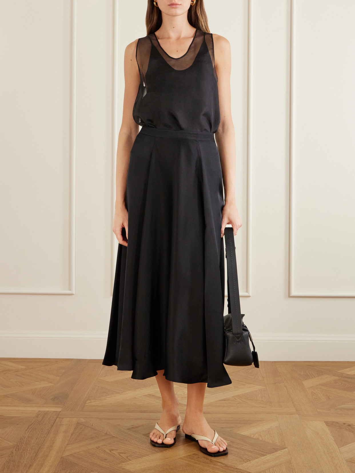 Silk-Organza Top