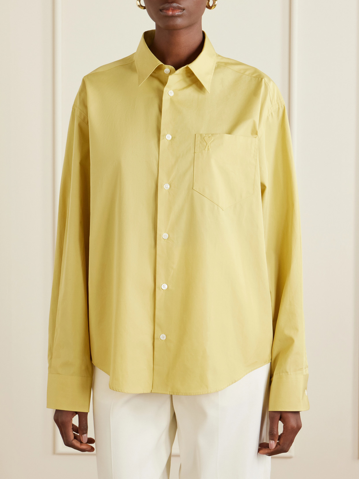Cotton-Poplin Shirt