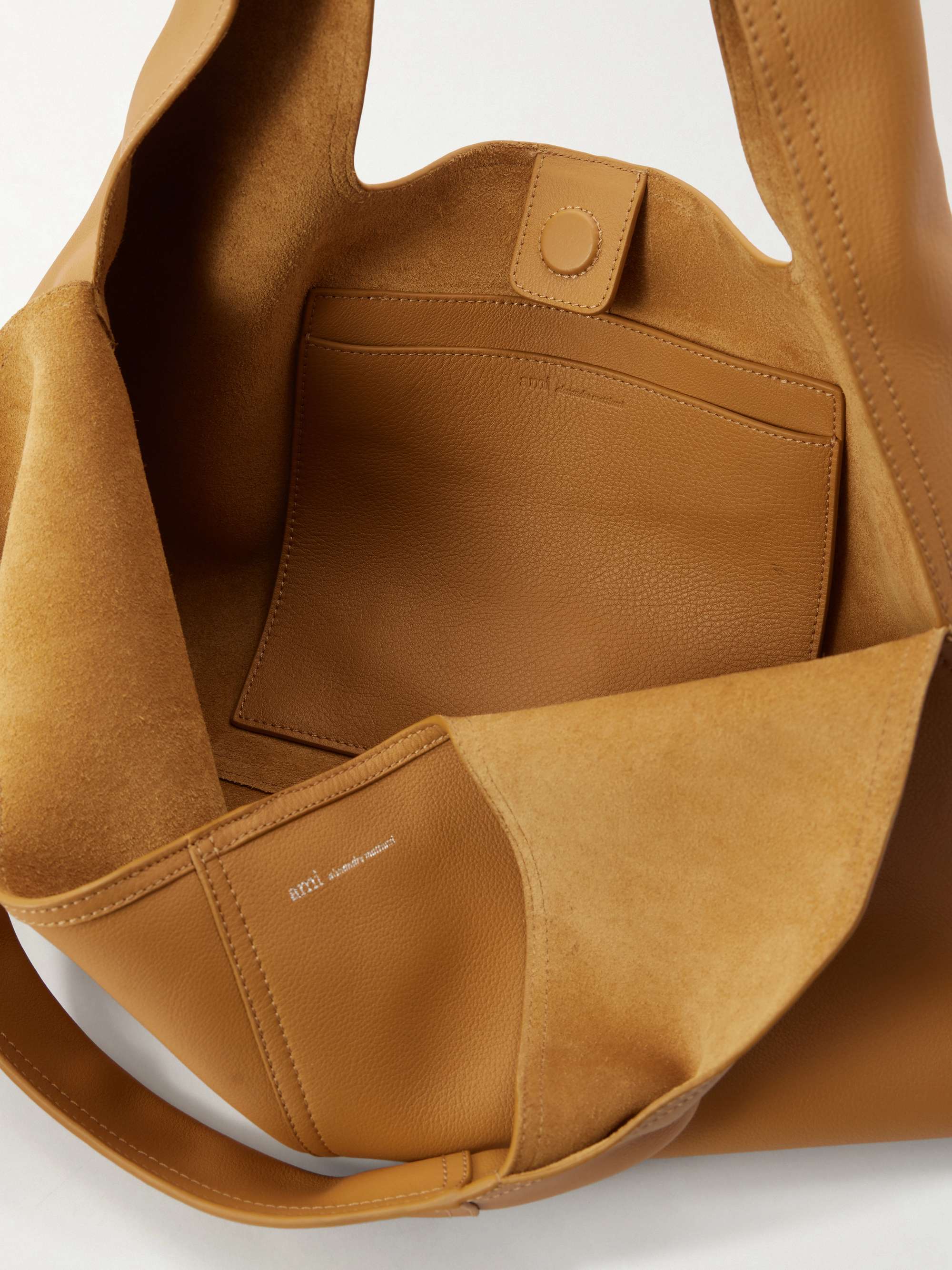 AMI PARIS Etienne leather shoulder bag | NET-A-PORTER