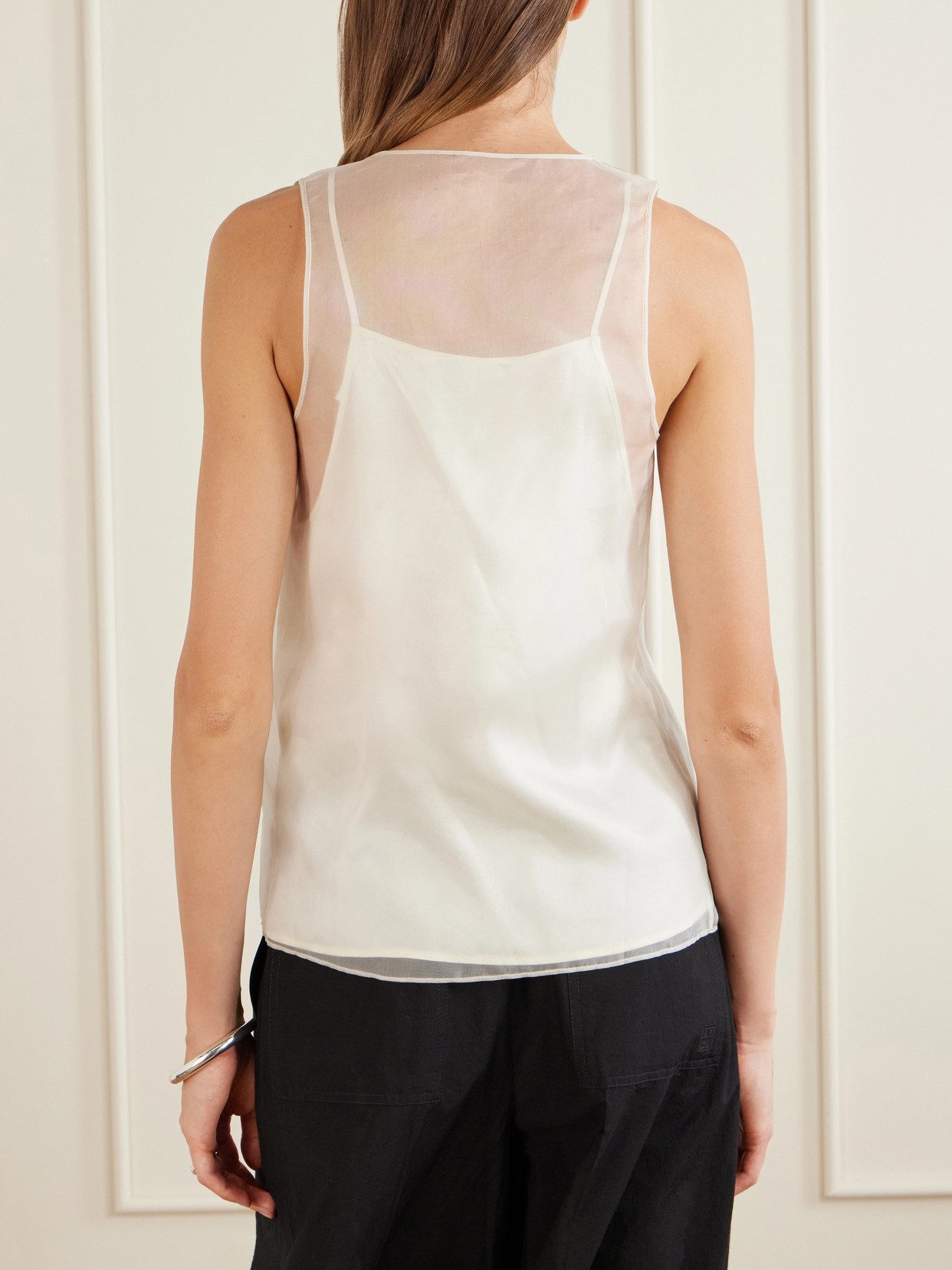 Silk-Organza Top