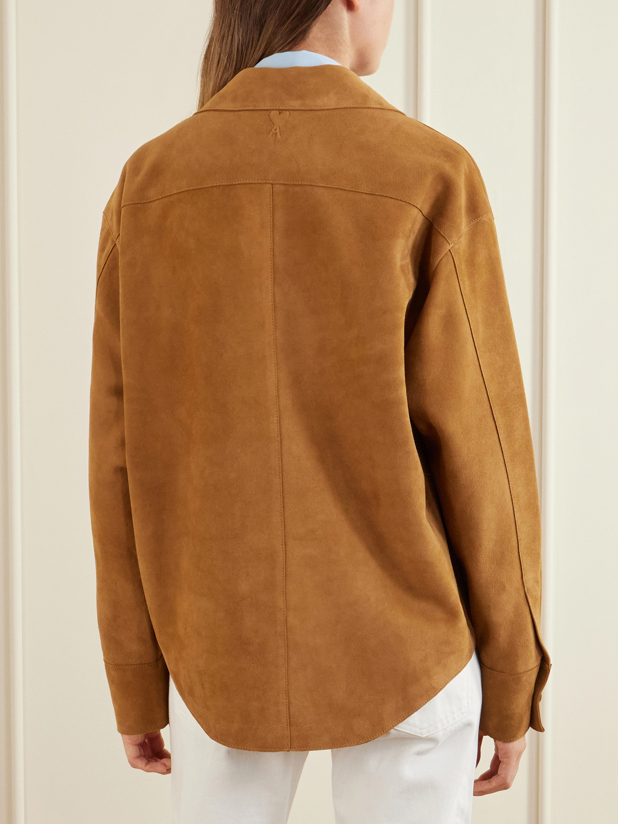 Suede Overshirt