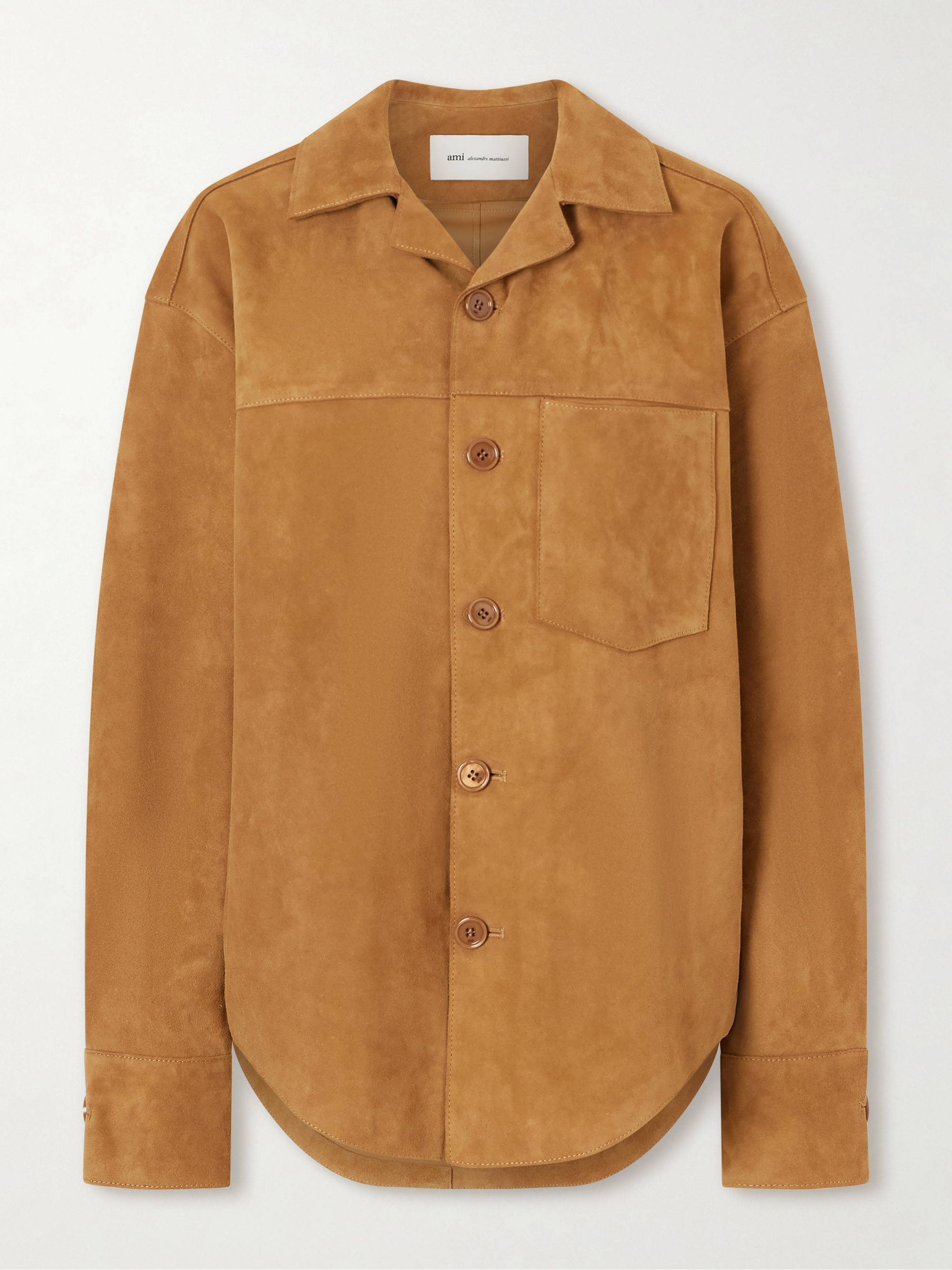 Ami Paris Suede Overshirt thumbnail