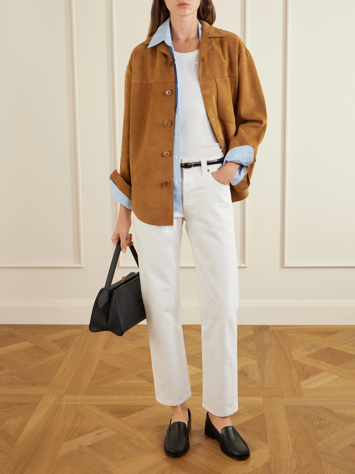 Suede Overshirt