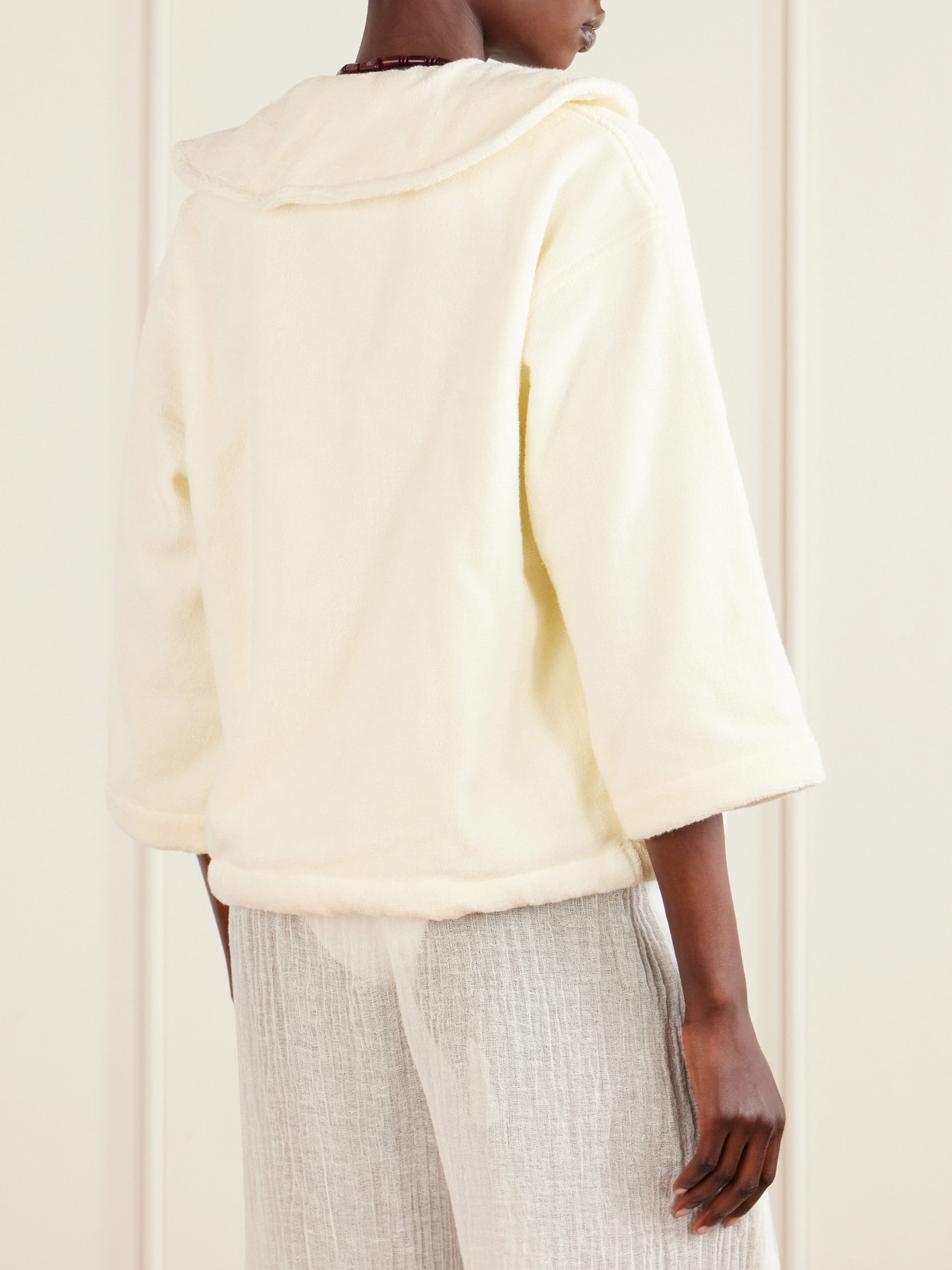 Sailor Cotton-Terry Top