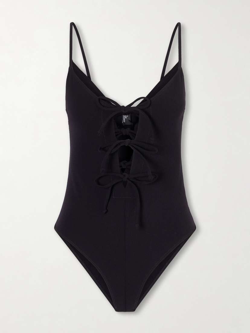 Lisa Marie Fernandez Three Tie Swimsuit