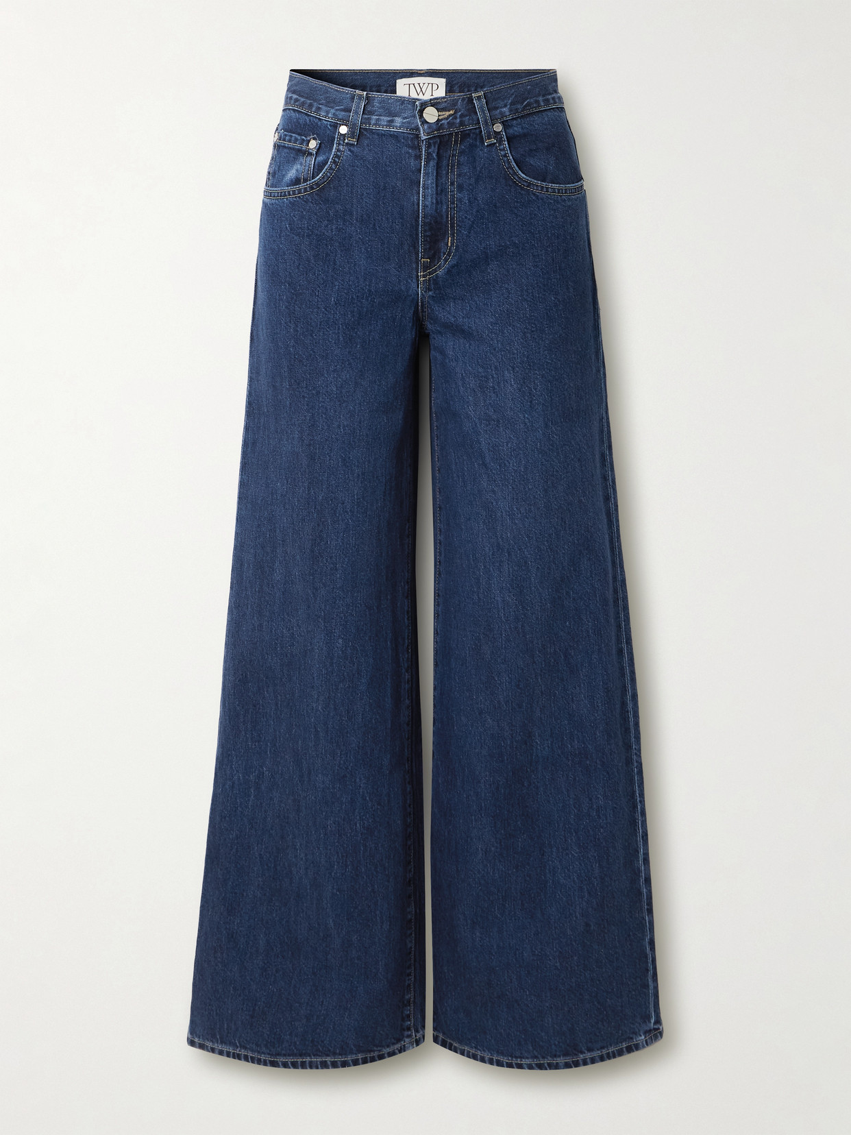 Twp Tiny Dancer Flared Jeans In Blue