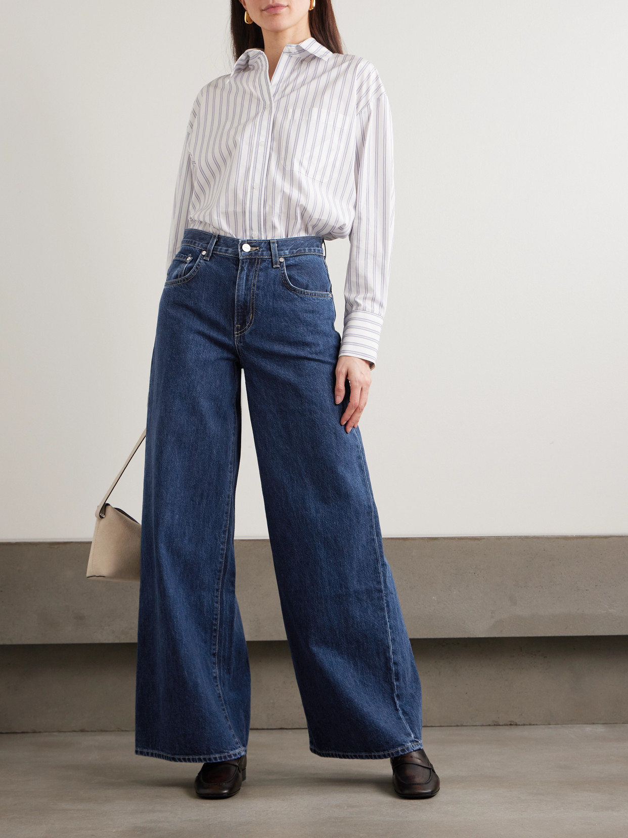 Twp Tiny Dancer Flared Jeans In Blue