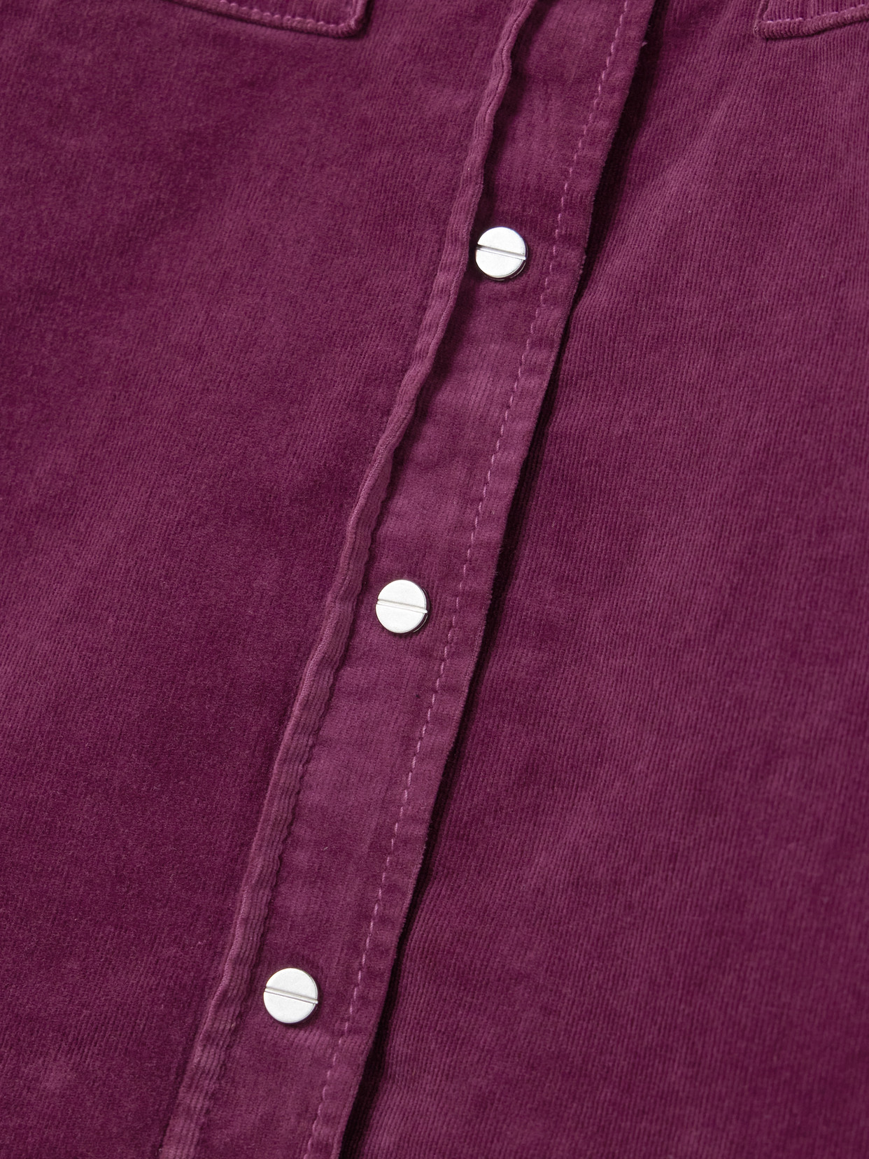 Cowboy Take Me Away Paneled Cotton-Blend Corduroy Shirt