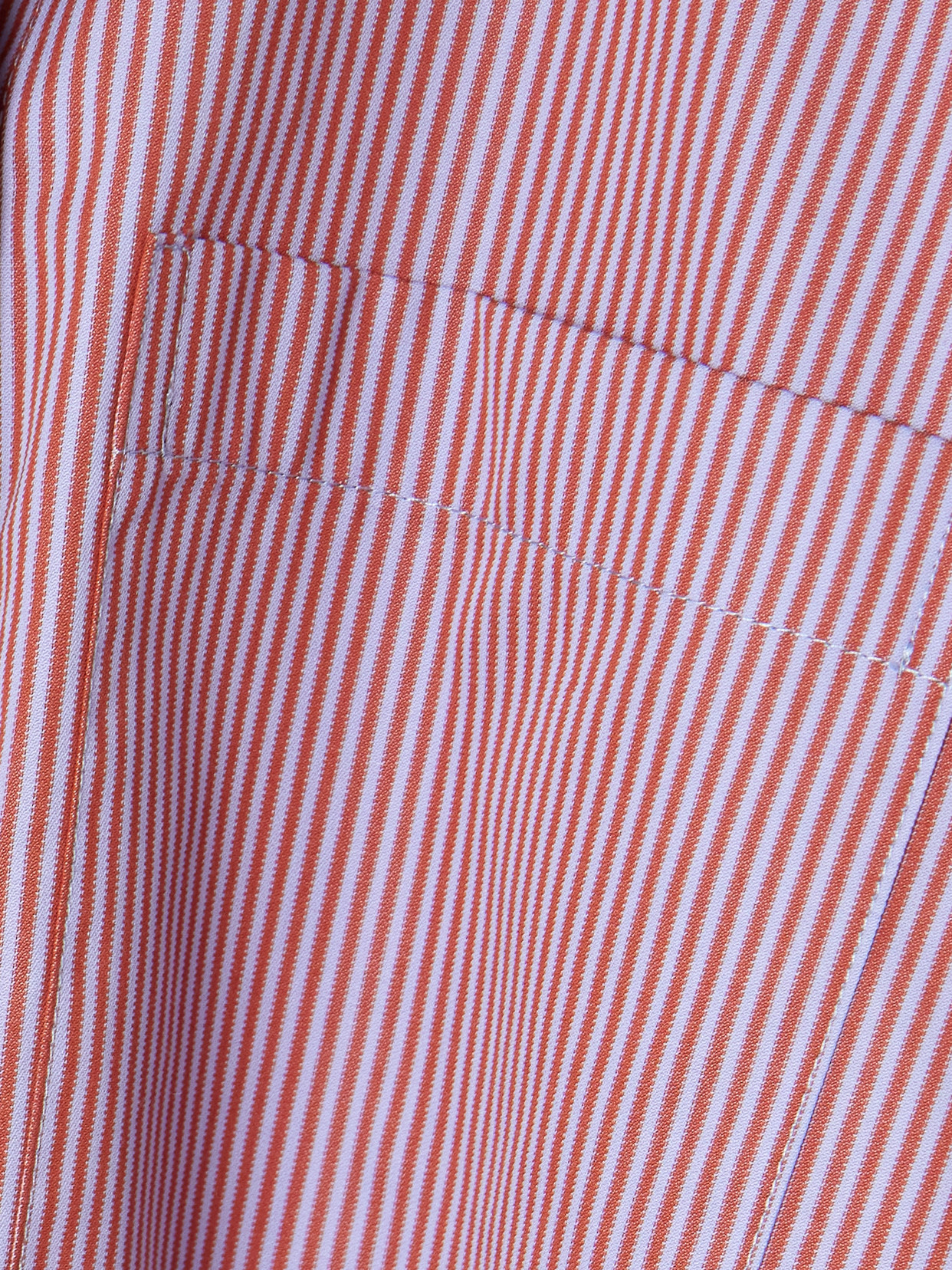 J. D. Cropped Striped Cotton-Poplin Shirt