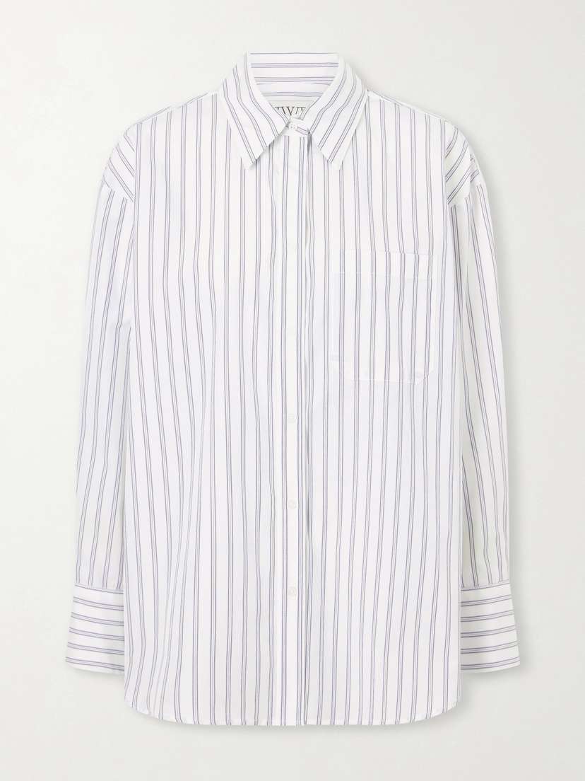 TWP Big Joe Striped Cotton-poplin Shirt