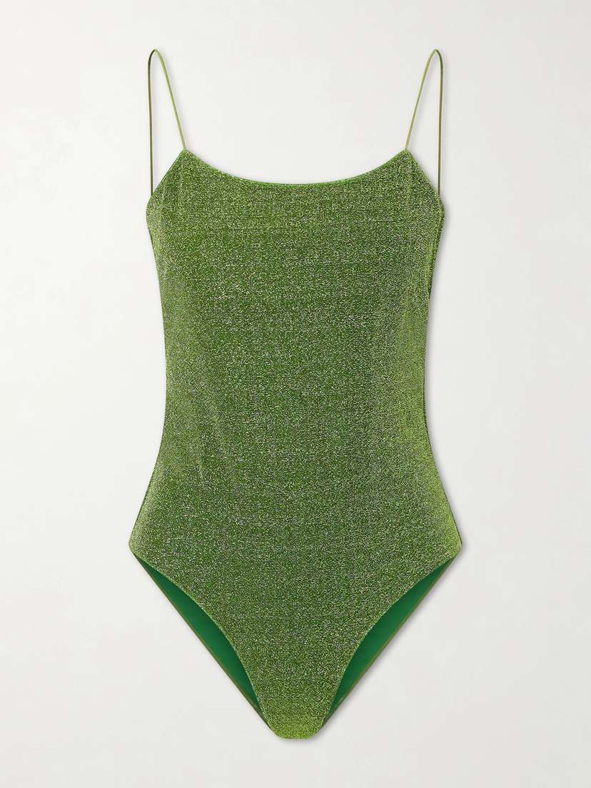 Oséree Lumière Metallic Swimsuit