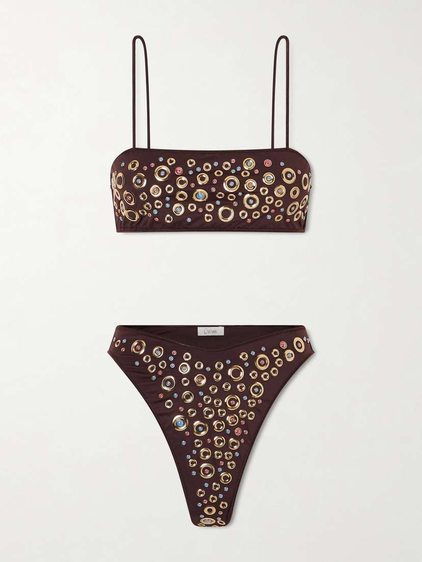 Oséree Studded Bikini