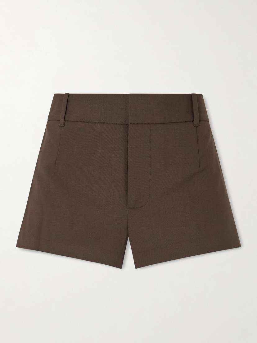 SIR. Dylan Woven Straight-leg Mini Shorts