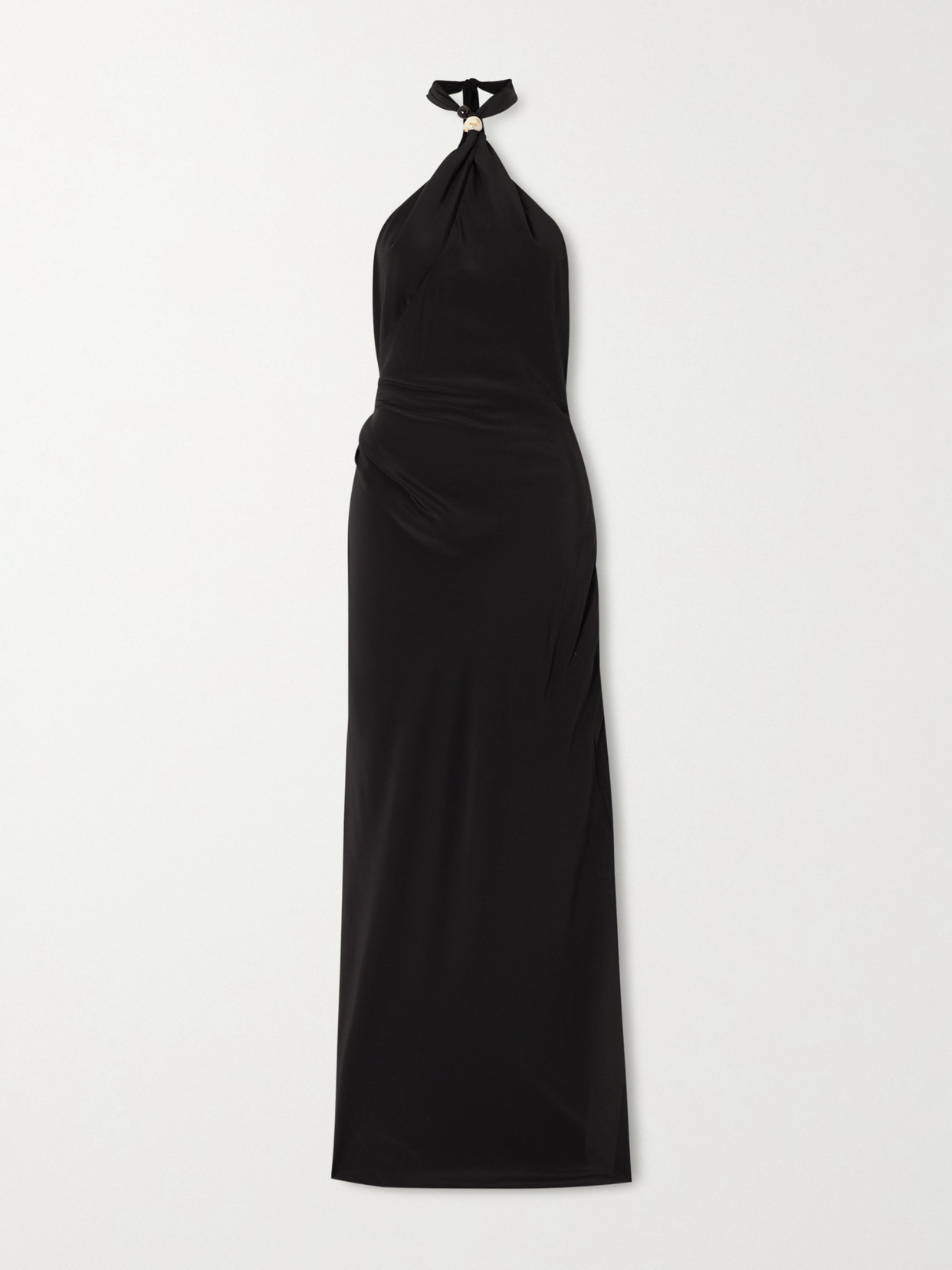 Sir Rioja Silk Maxi Dress In Black