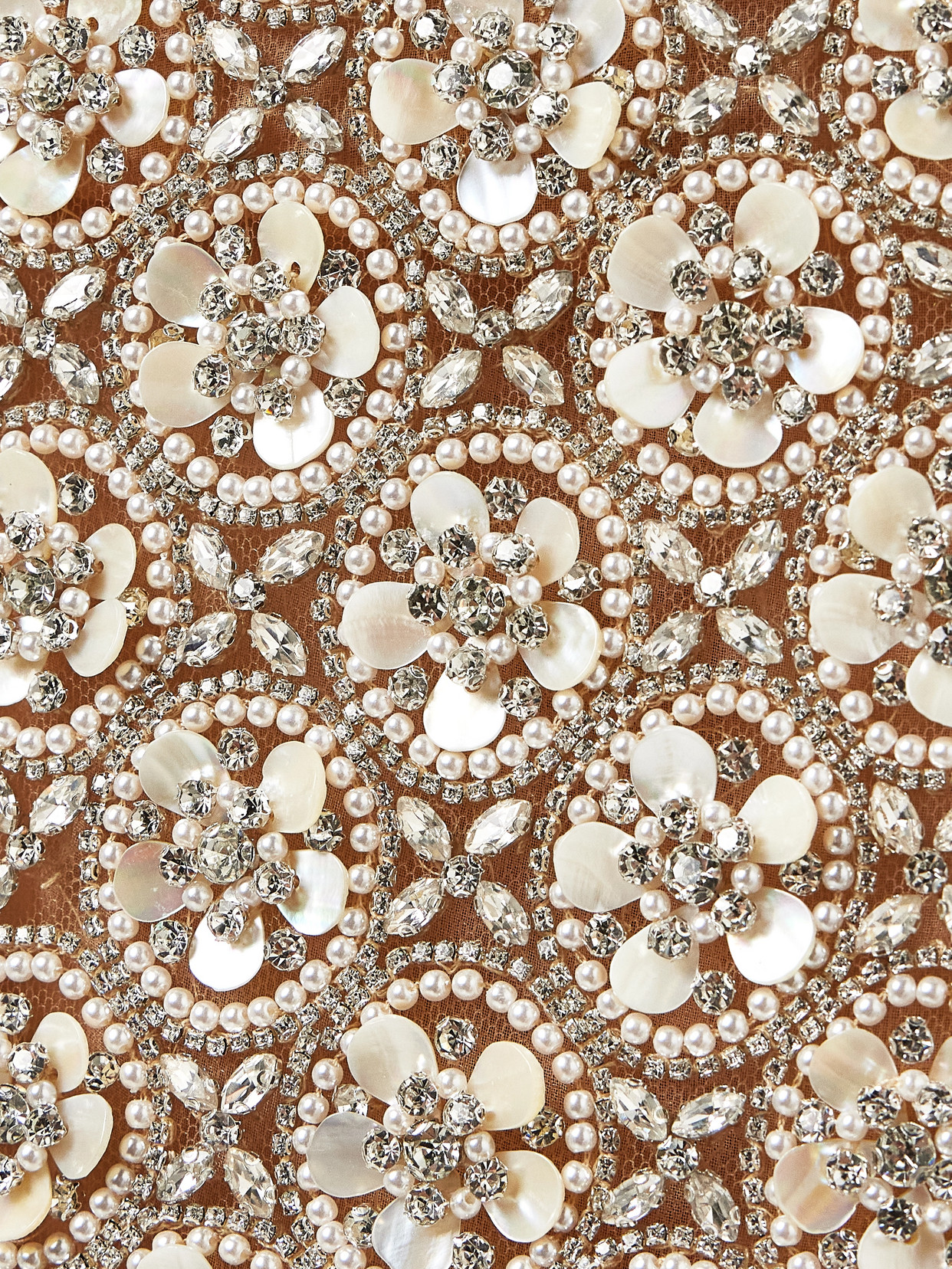 Embellished Tulle Midi