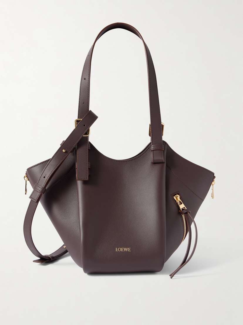 Loewe Hammock Flip Leather Tote