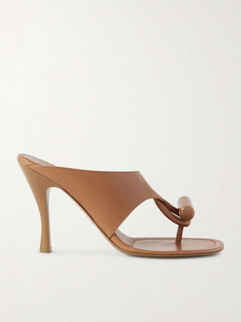 Loewe Toggle Leather Sandals