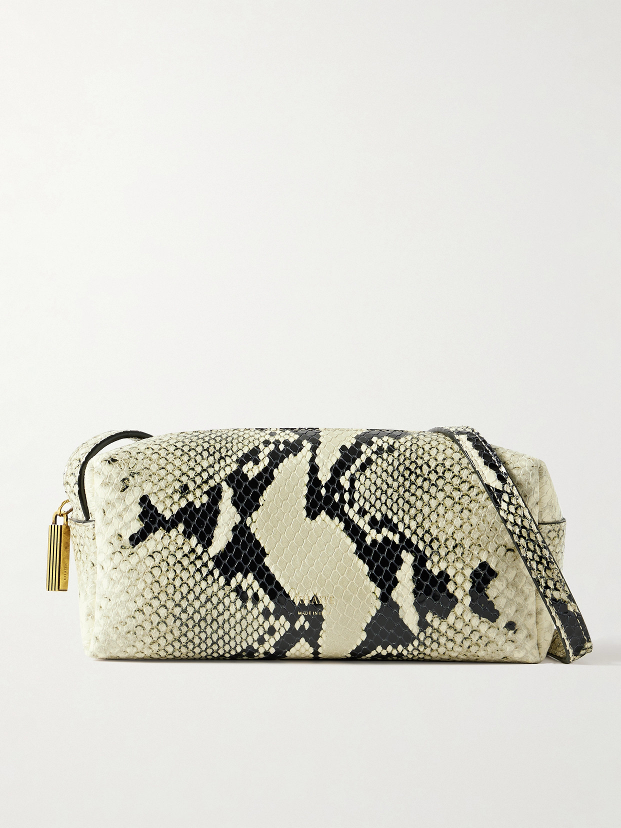 Khaite Kye Mini Snake-effect Shoulder Bag In Multi