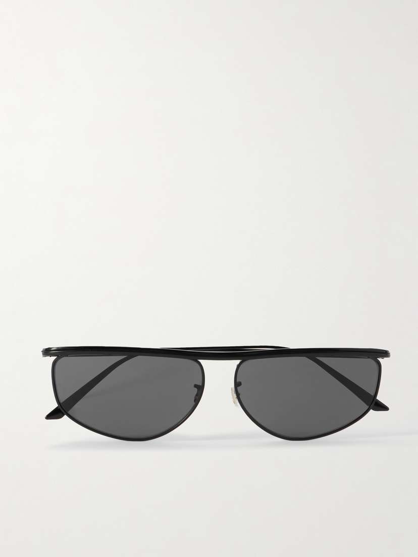 Oliver Peoples + Khaite 1986 D-frame Acetate And Metal Sunglasses