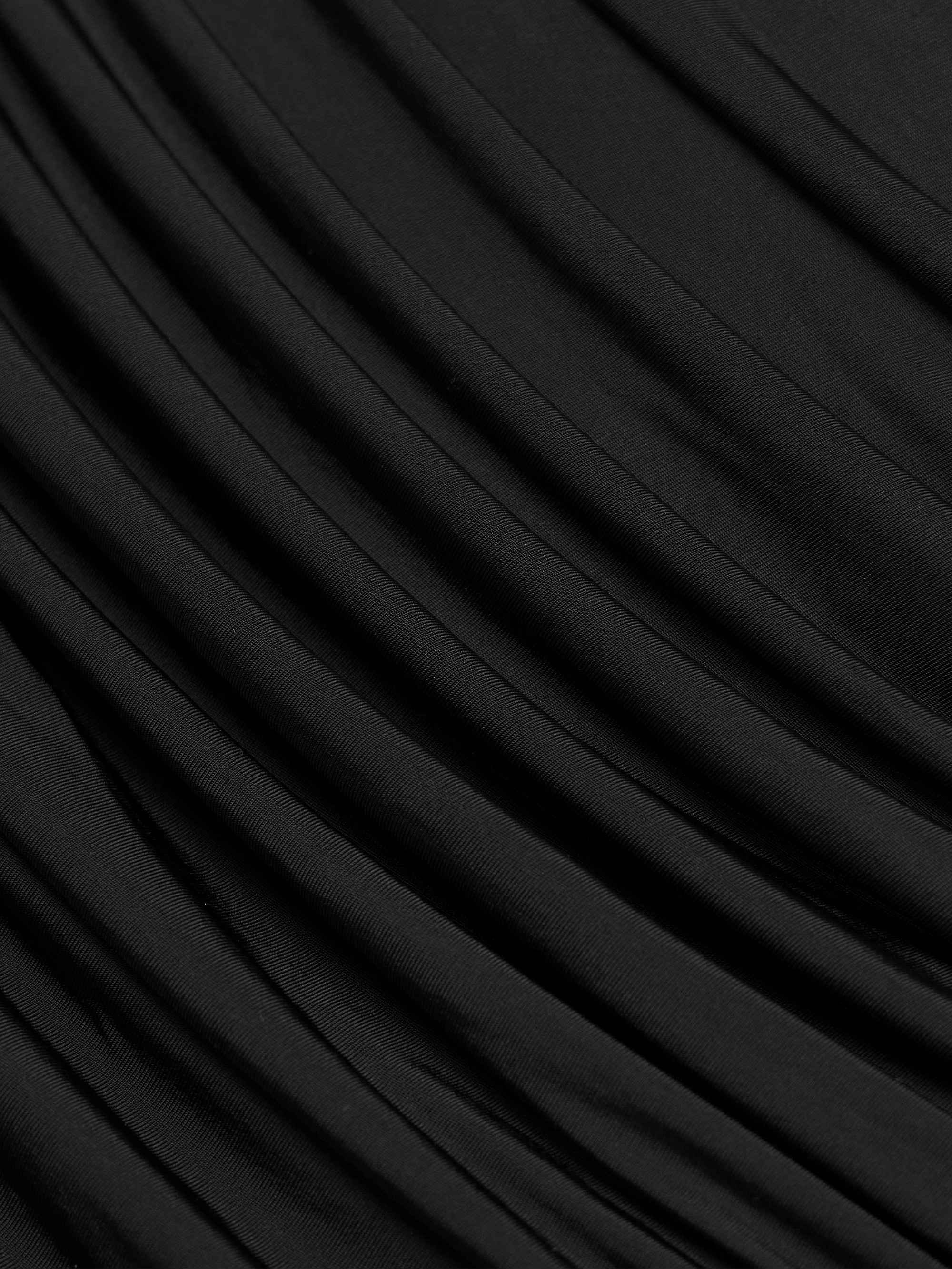 Alex Perry Draped cape-effect stretch-jersey gown thumbnail