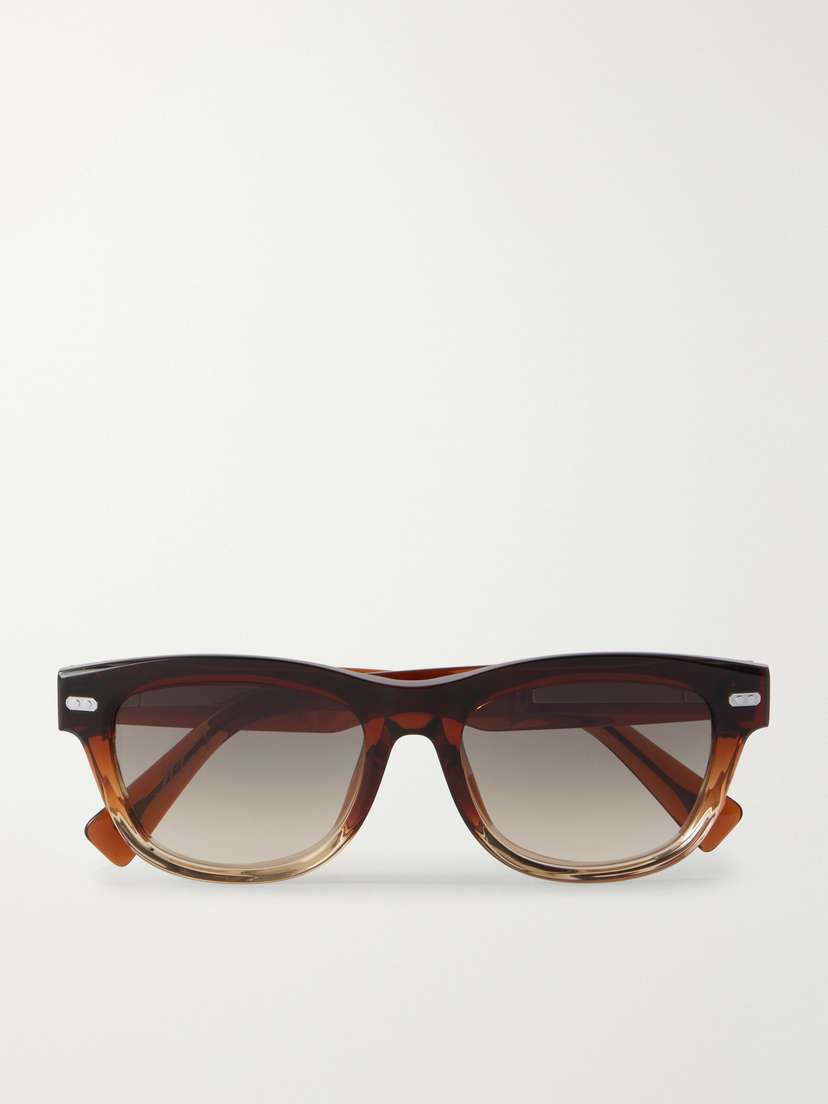 Brunello Cucinelli Stanley J. D-frame Acetate Sunglasses