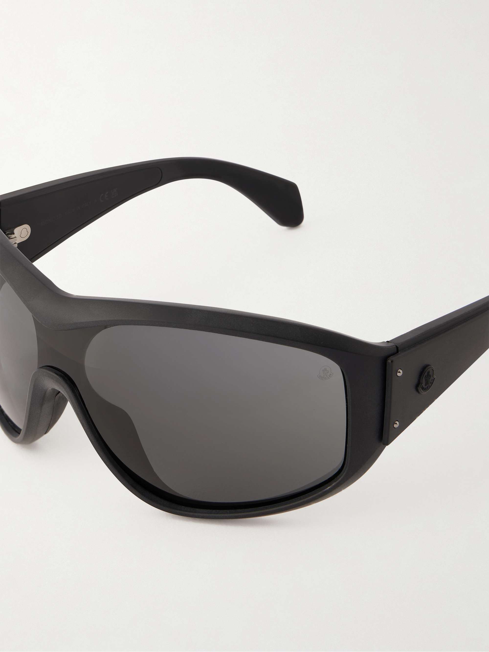 MONCLER EYEWEAR Thyra oval-frame ski sunglasses | NET-A-PORTER