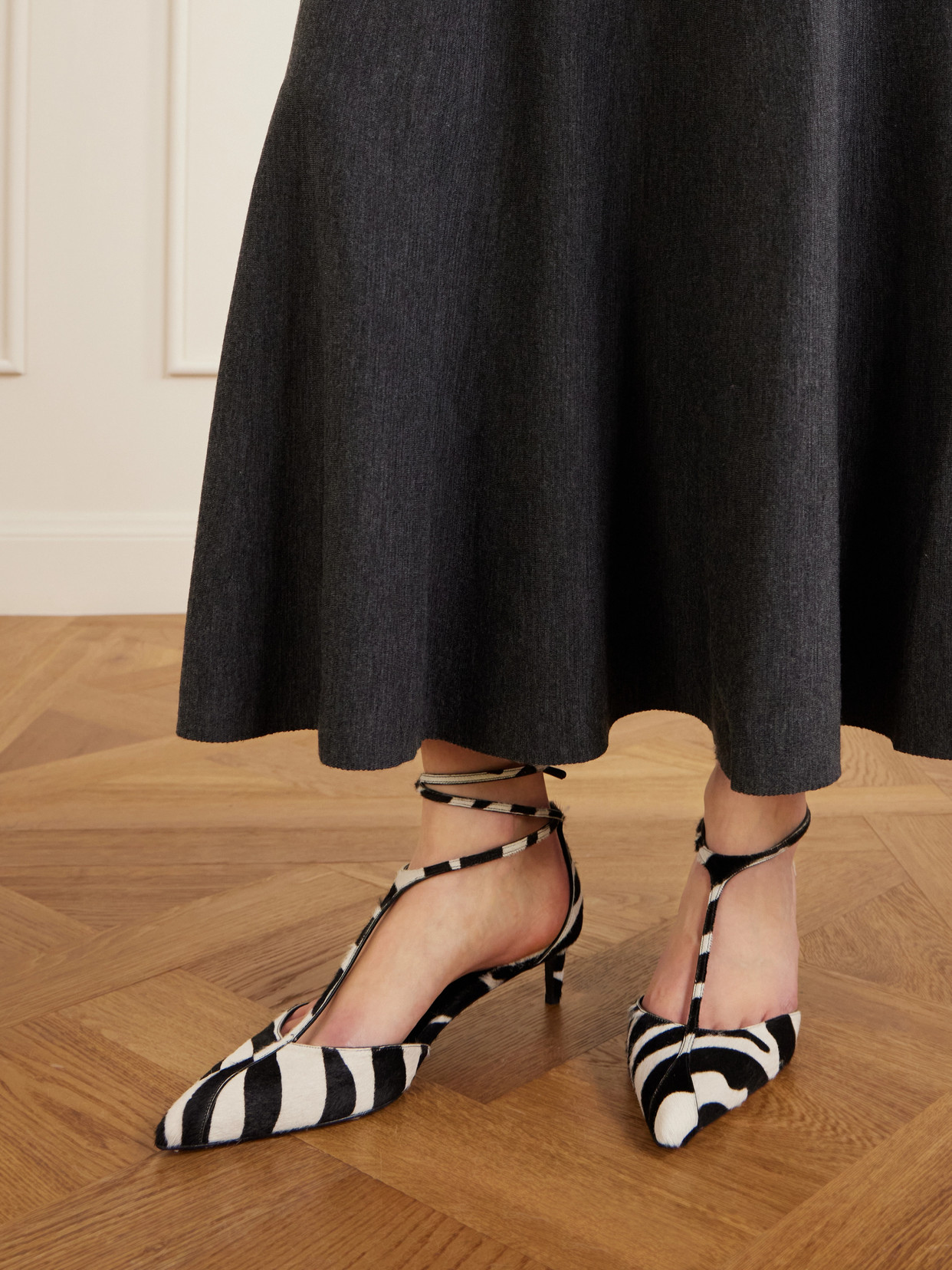 Mia Zebra-Print Pumps