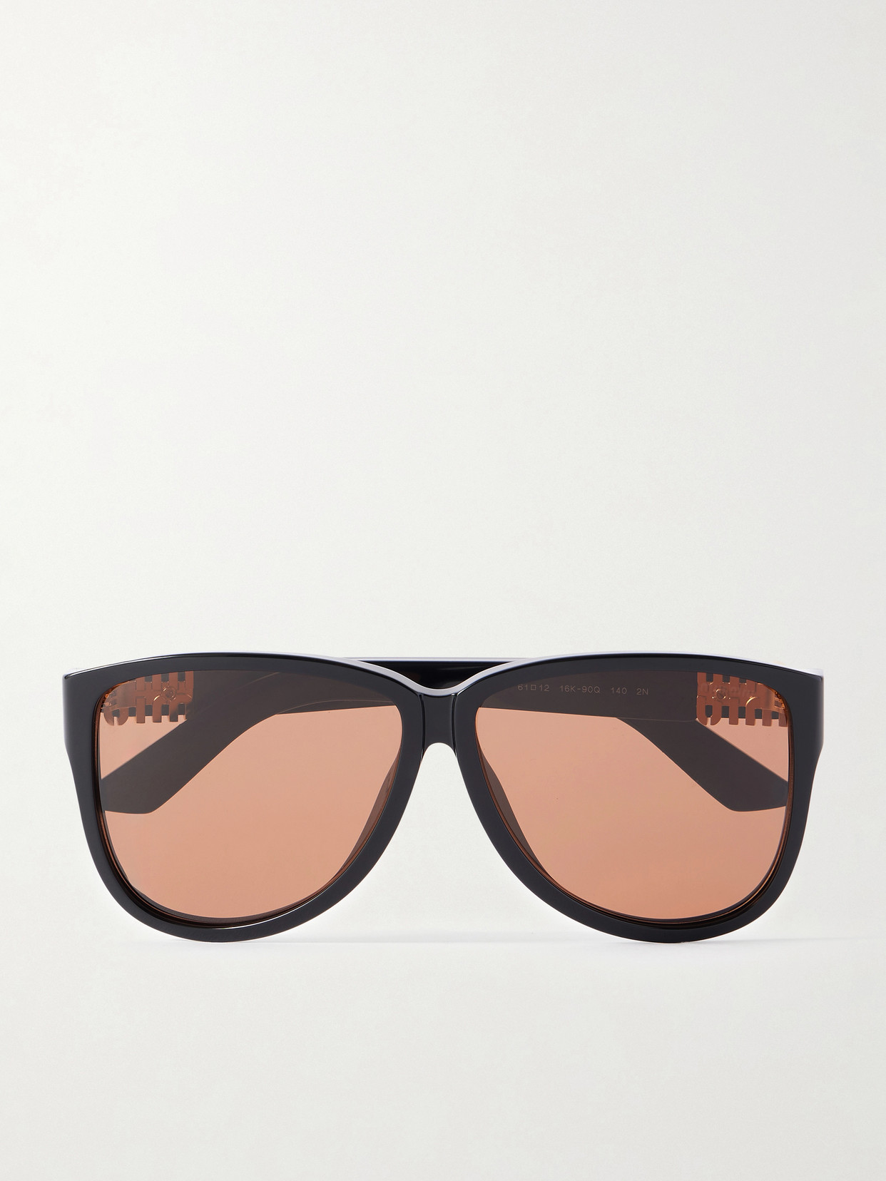 Miu Miu D-frame Acetate Sunglasses In Black