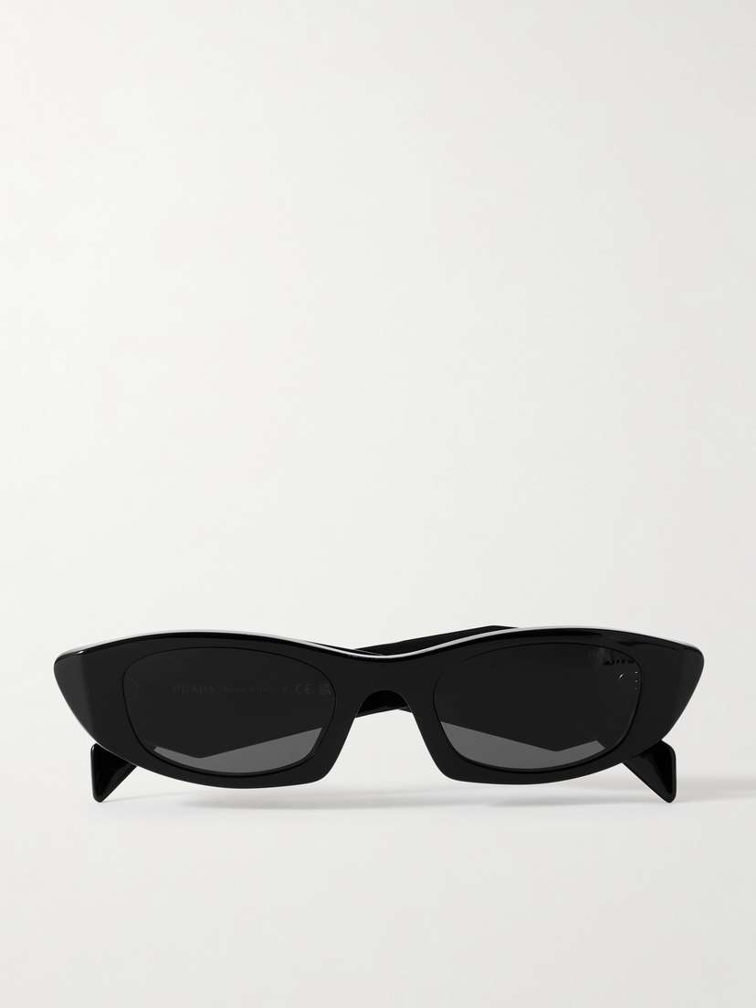 PRADA EYEWEAR Symbole Cat-eye Acetate Sunglasses
