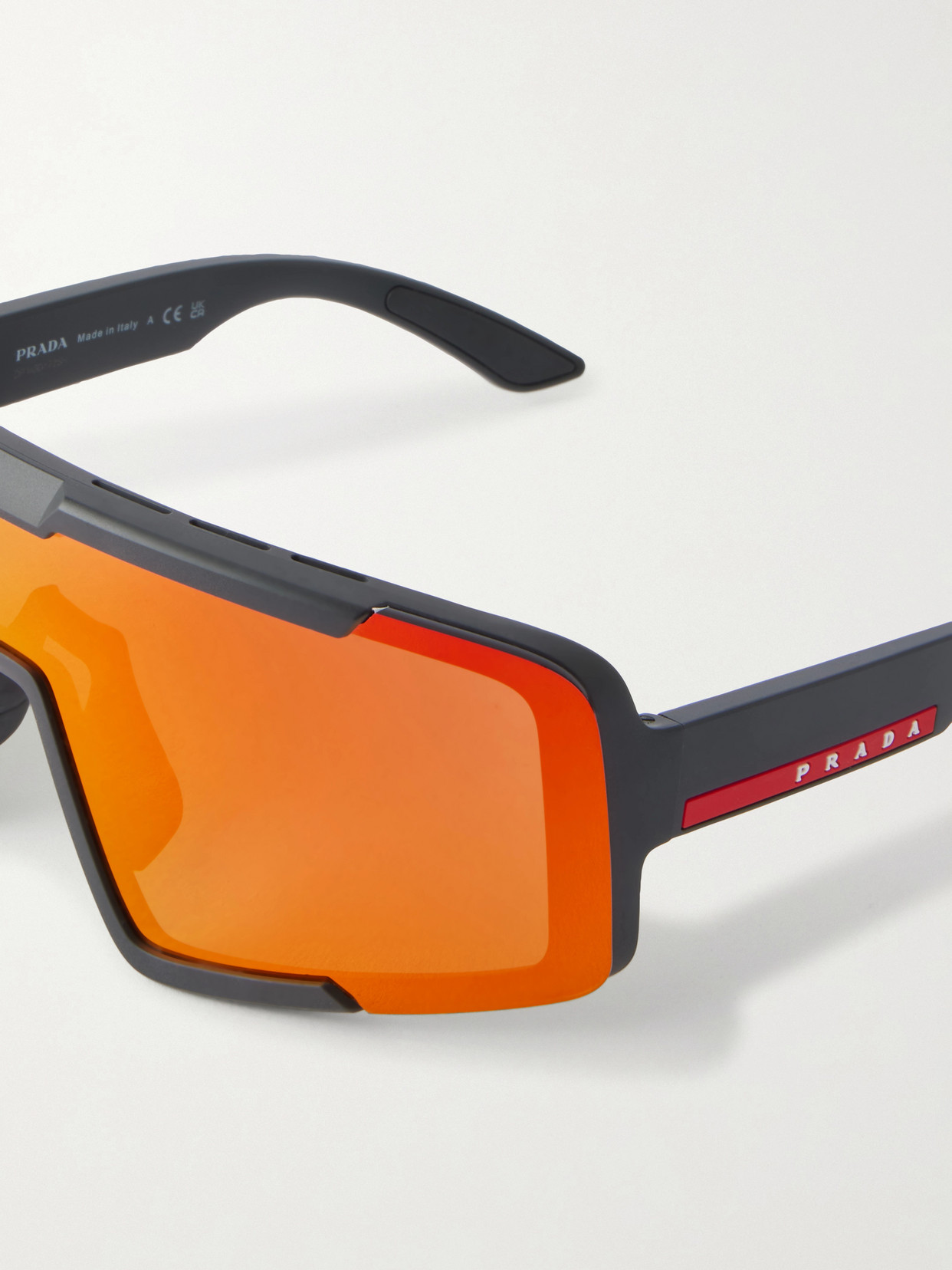 Prada Square-frame Acetate Ski Sunglasses In Multi